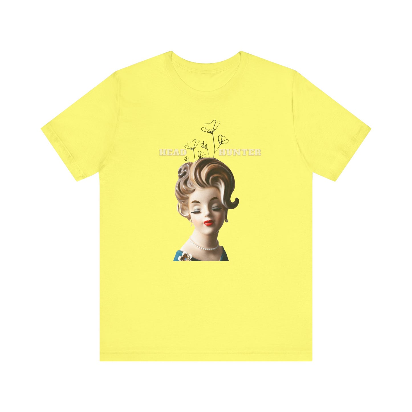 Head Hunter Shirt - Head Vase Shirt - Lady Head Vase Shirt - Unisex Jersey Short Sleeve Tee