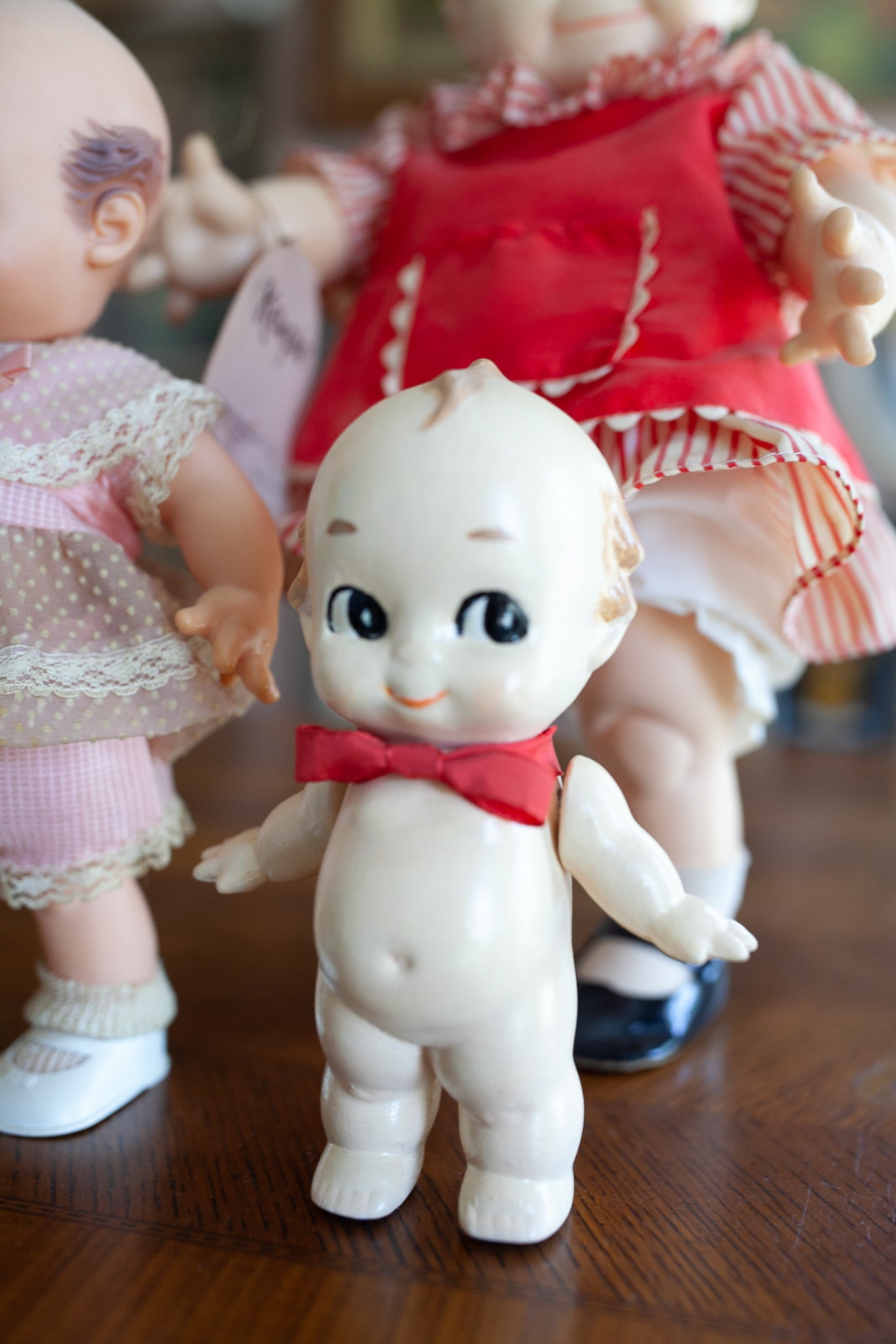 Vintage Kewpie- Kewpie with wings- Chalkware Kewpie