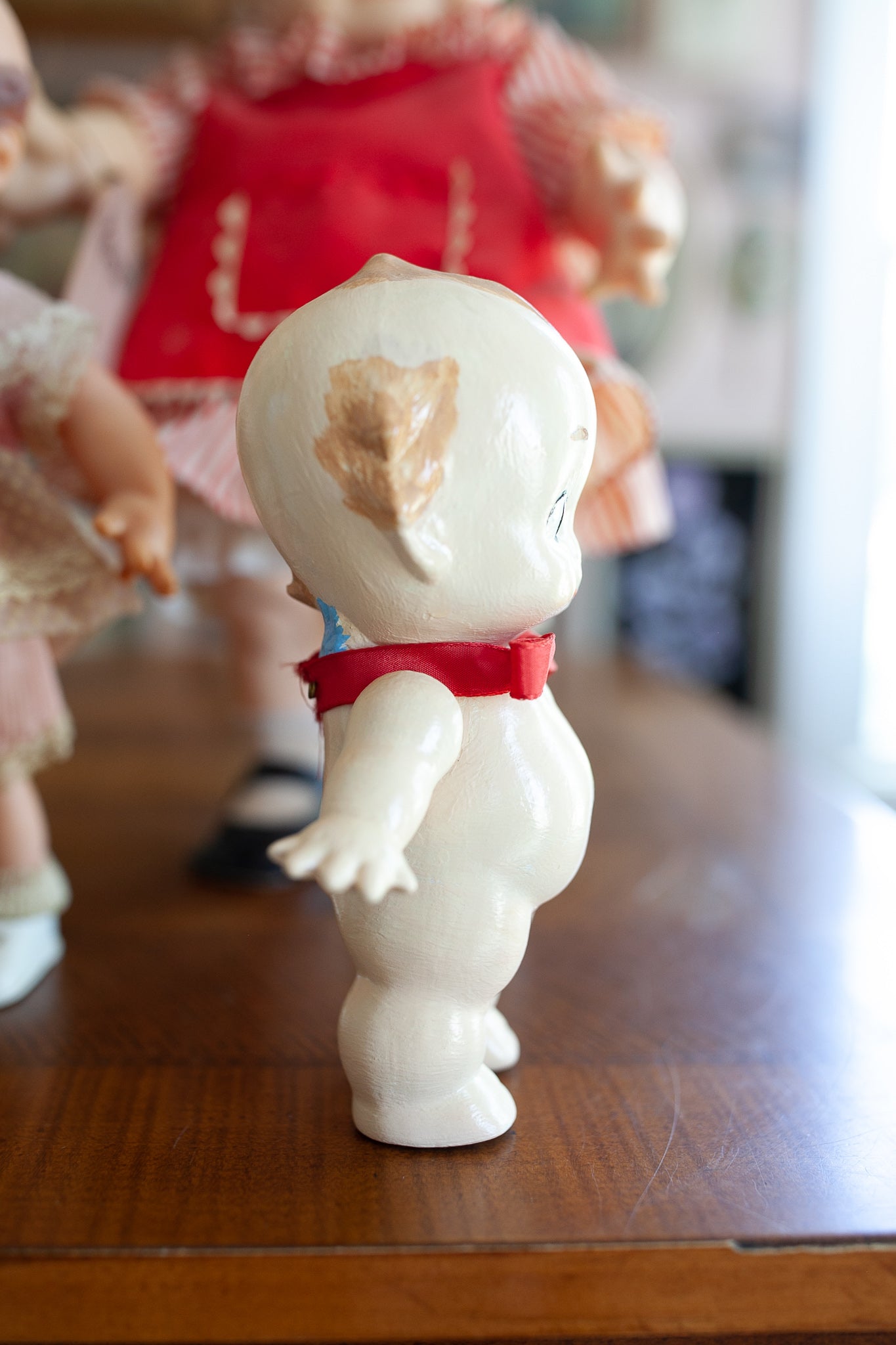 Vintage Kewpie- Kewpie with wings- Chalkware Kewpie