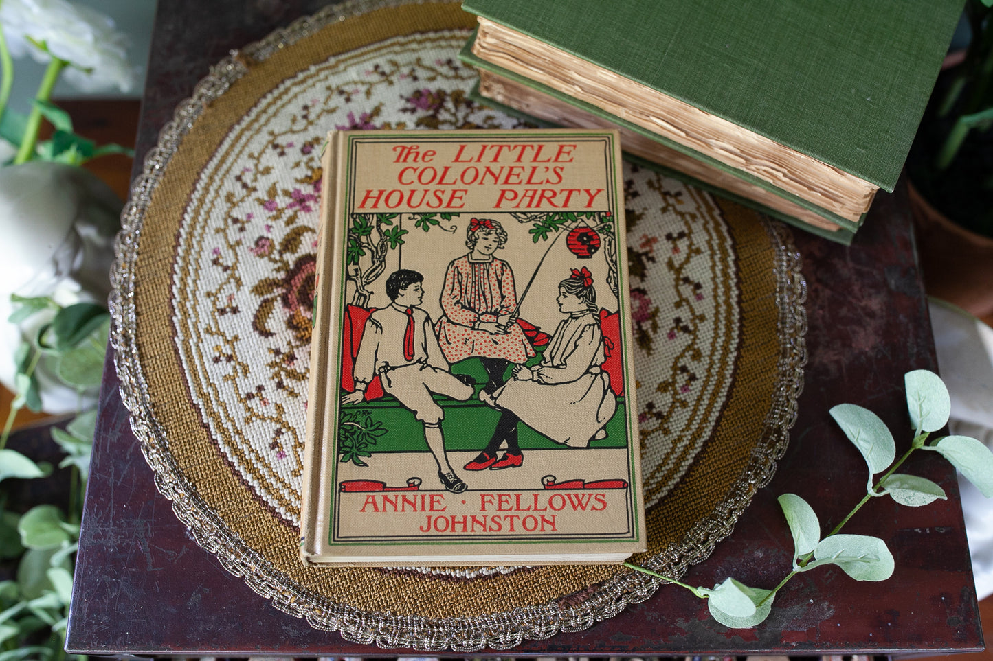 The Little Colonel's House Party - Annie Fellows Johnston - Antique Book-1900