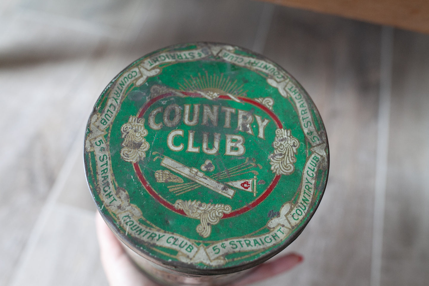 Country Club Cigar Tin