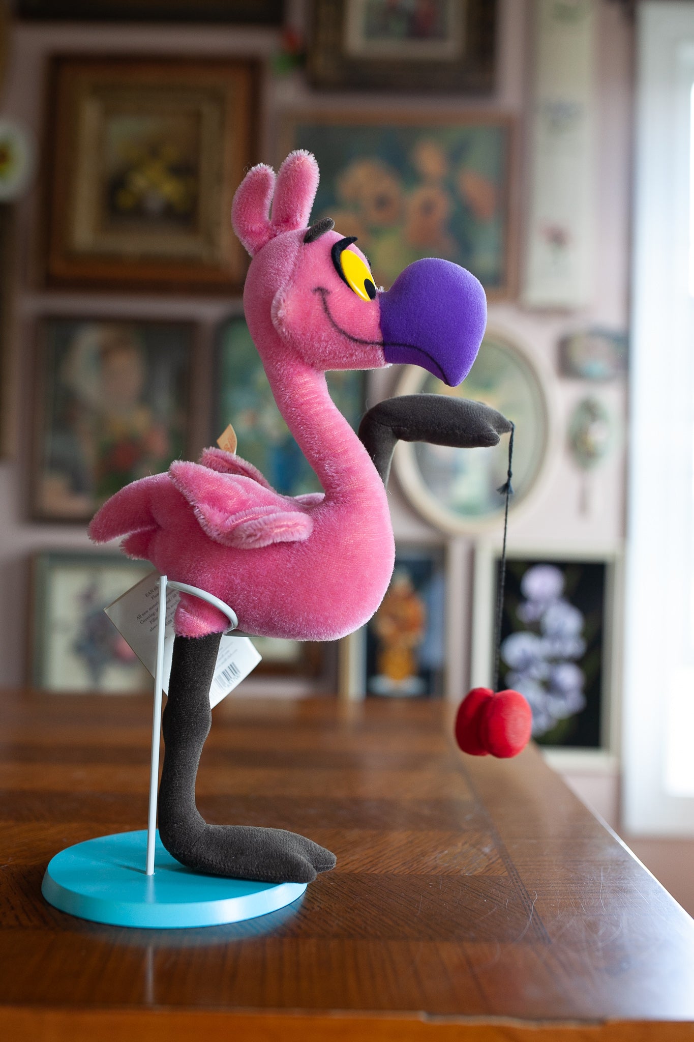 Vintage Steiff- Walt Disney Fantasia 2000 Collection FLAMINGO*Ean 651700