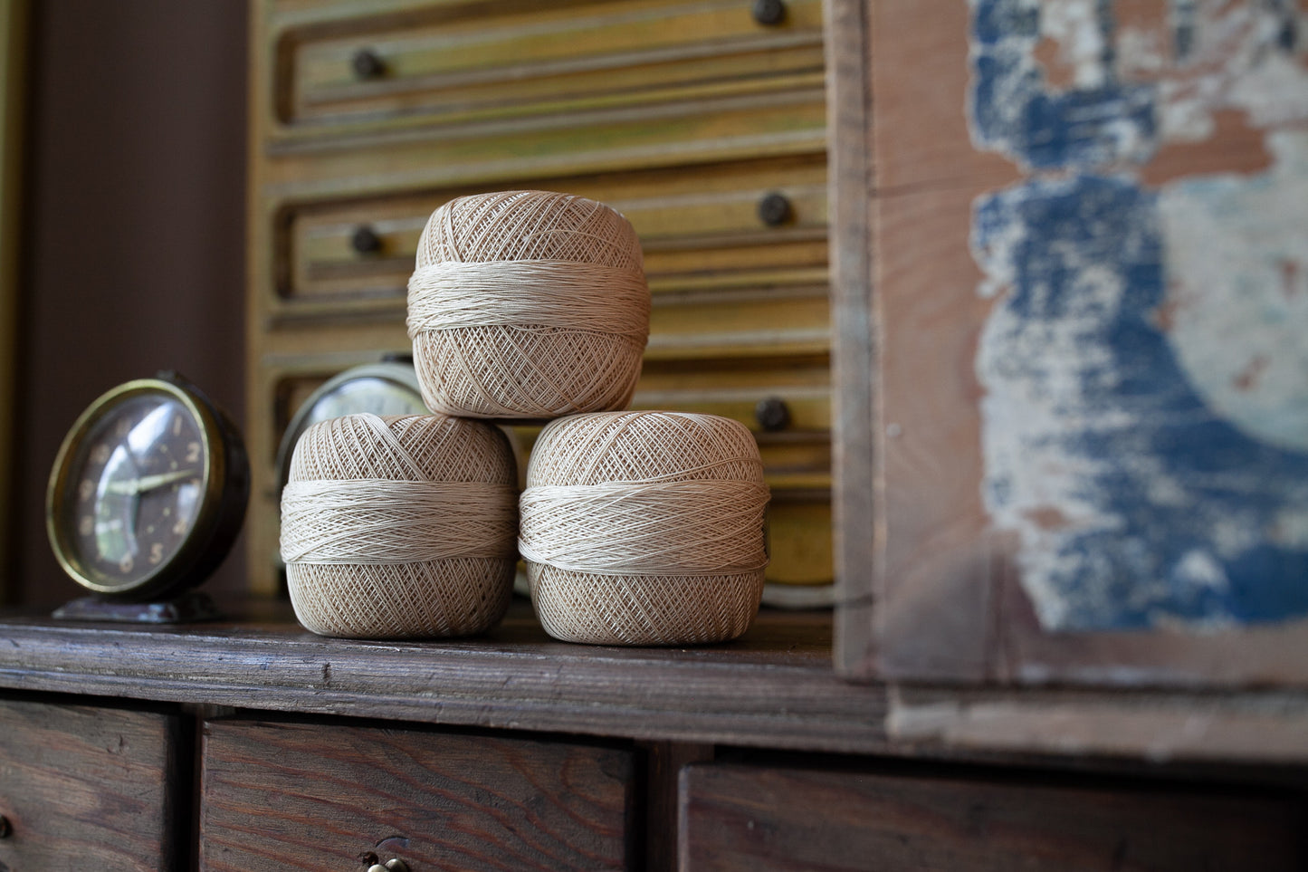 Vintage Crochet Thread - J&P Coats 30 yds Mercerized Crochet Six Cord