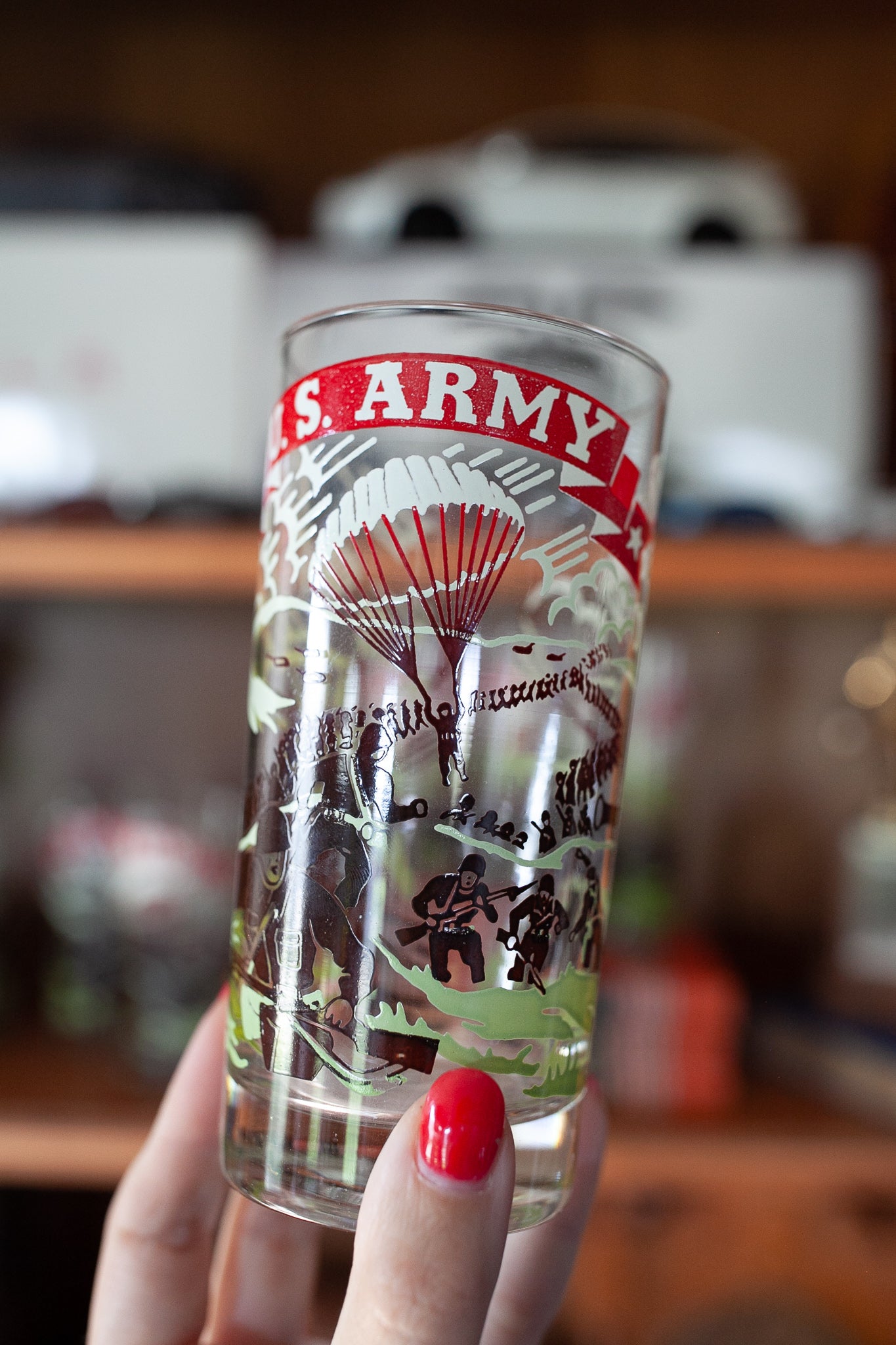 Vintage US Army Glasses Paratrooper