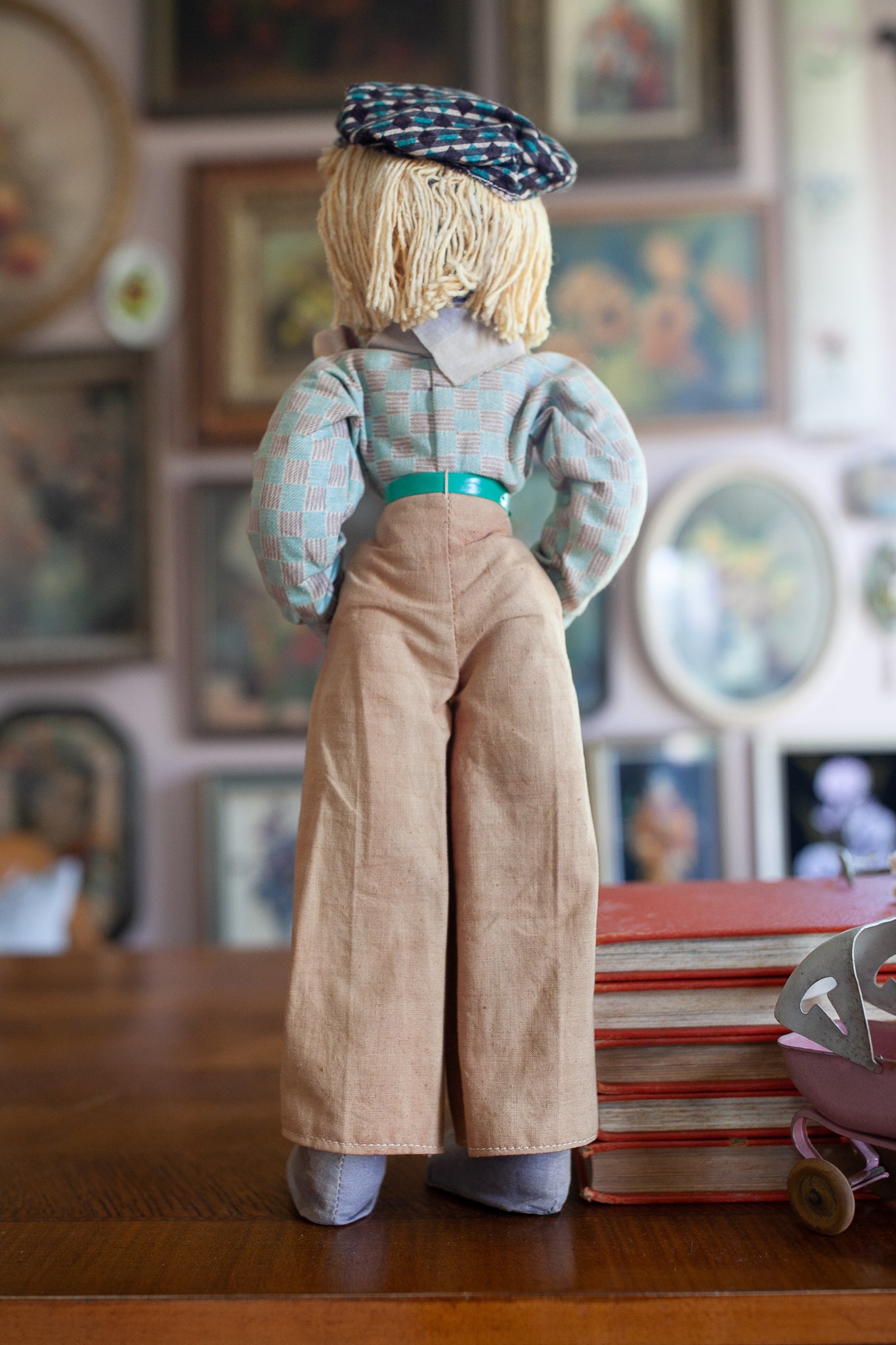 Vintage Doll - Polish Doll- Standing Doll