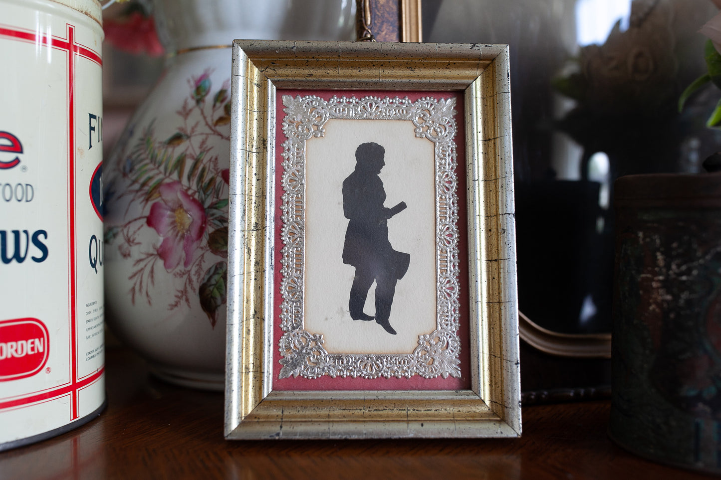 Vintage Silhouette - Man Silhouette -Paper Silhouette