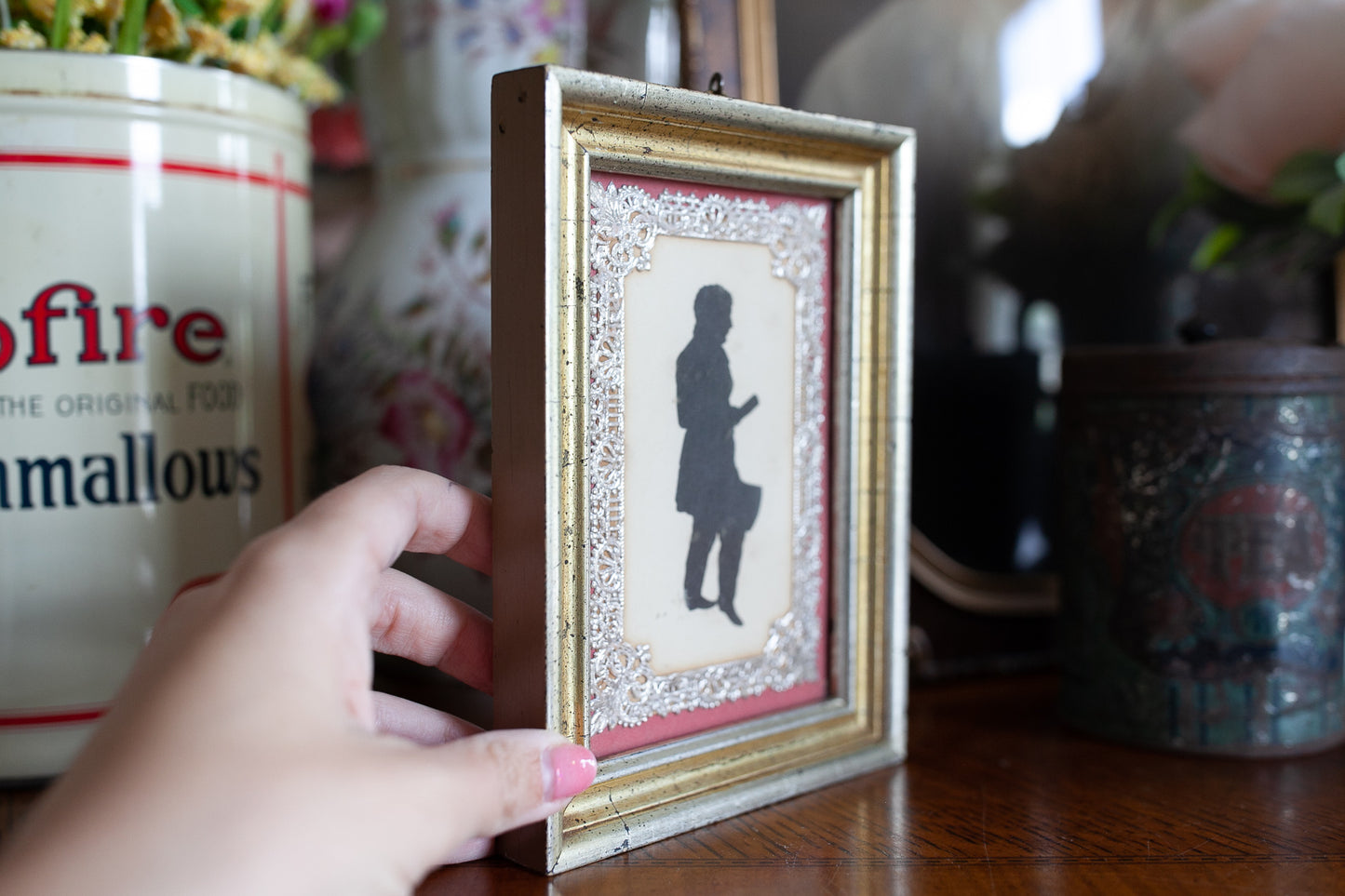 Vintage Silhouette - Man Silhouette -Paper Silhouette