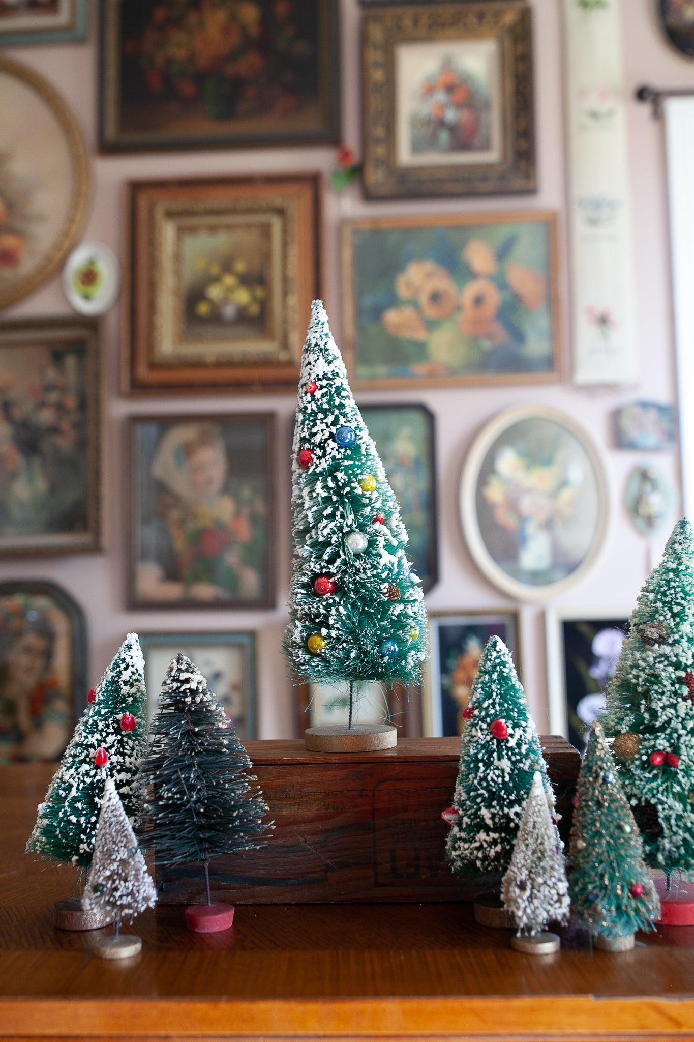 Vintage Bottle Brush Tree - Christmas Tree