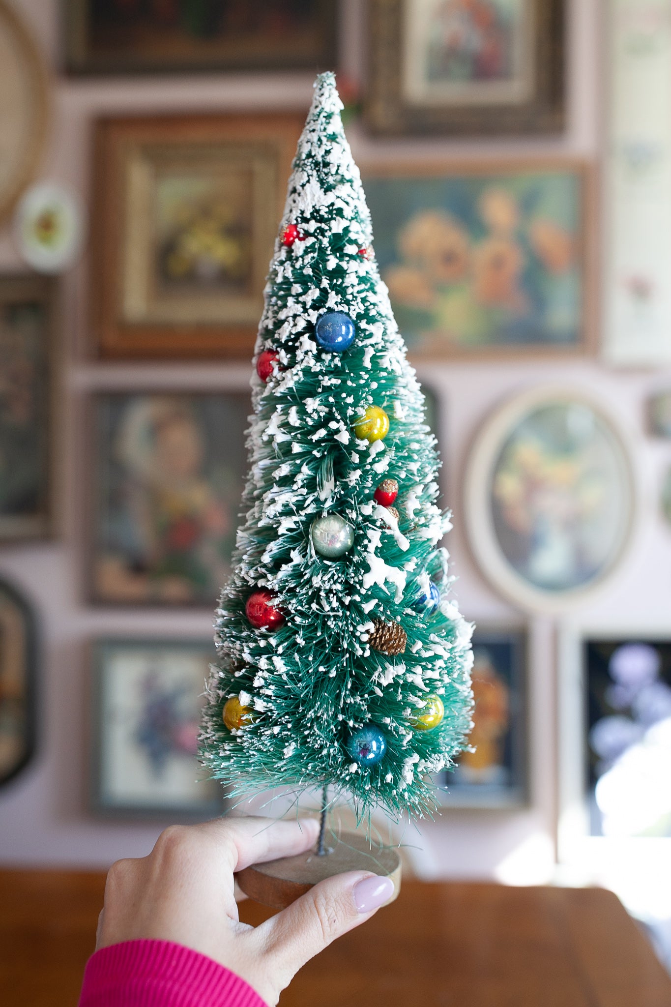 Vintage Bottle Brush Tree - Christmas Tree