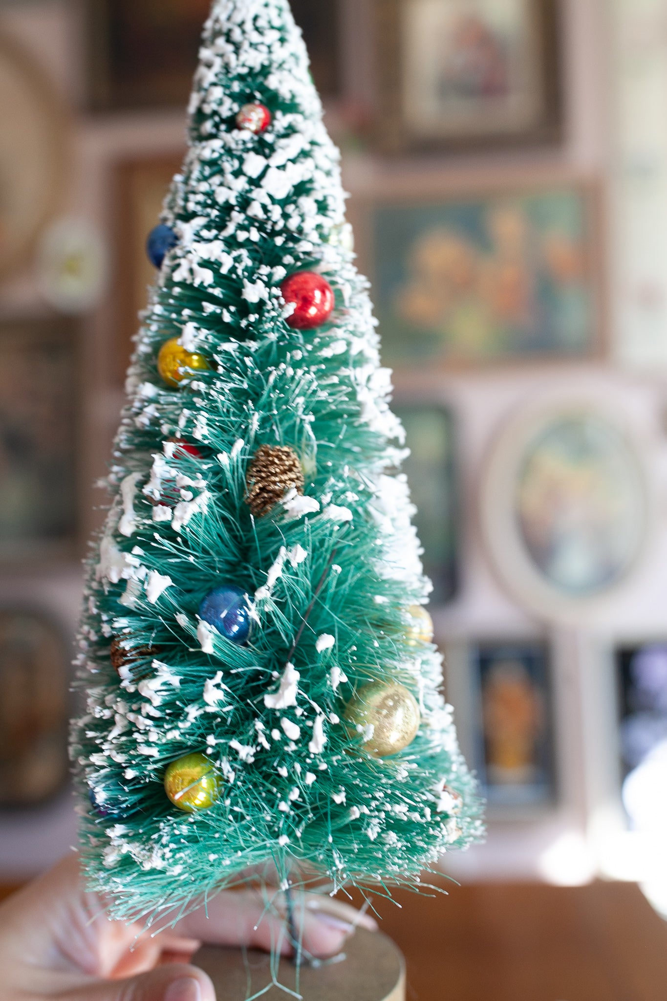 Vintage Bottle Brush Tree - Christmas Tree