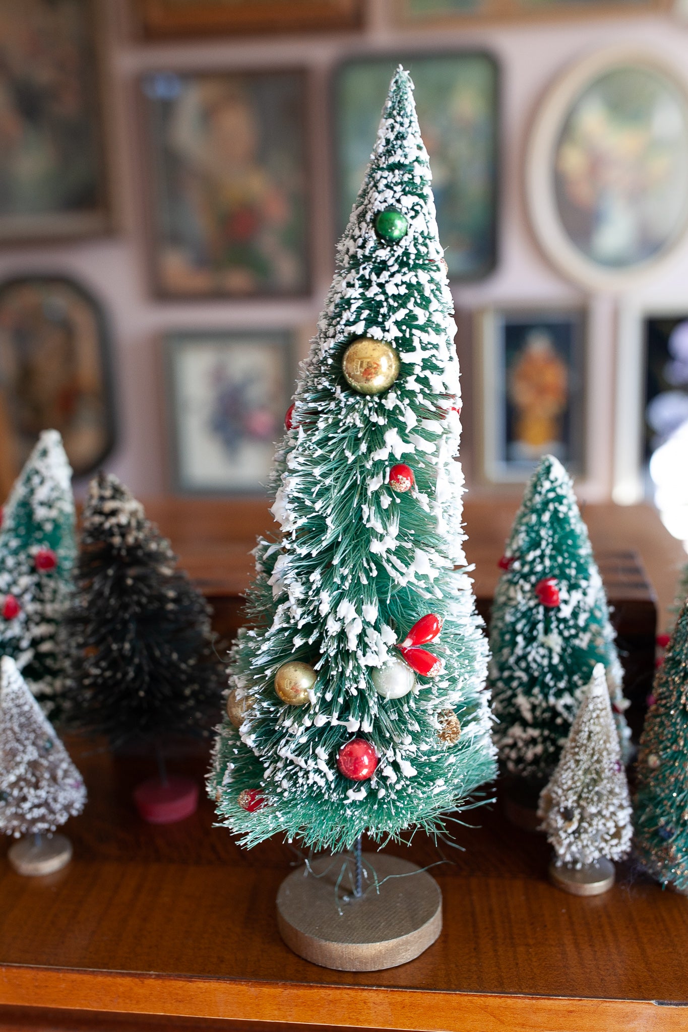 Vintage Bottle Brush Tree - Christmas Tree