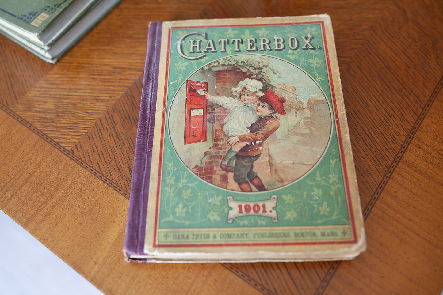 Chatterbox- 1901 -Antique Book -Dana Estes and Co -Chatterbox Illustrated