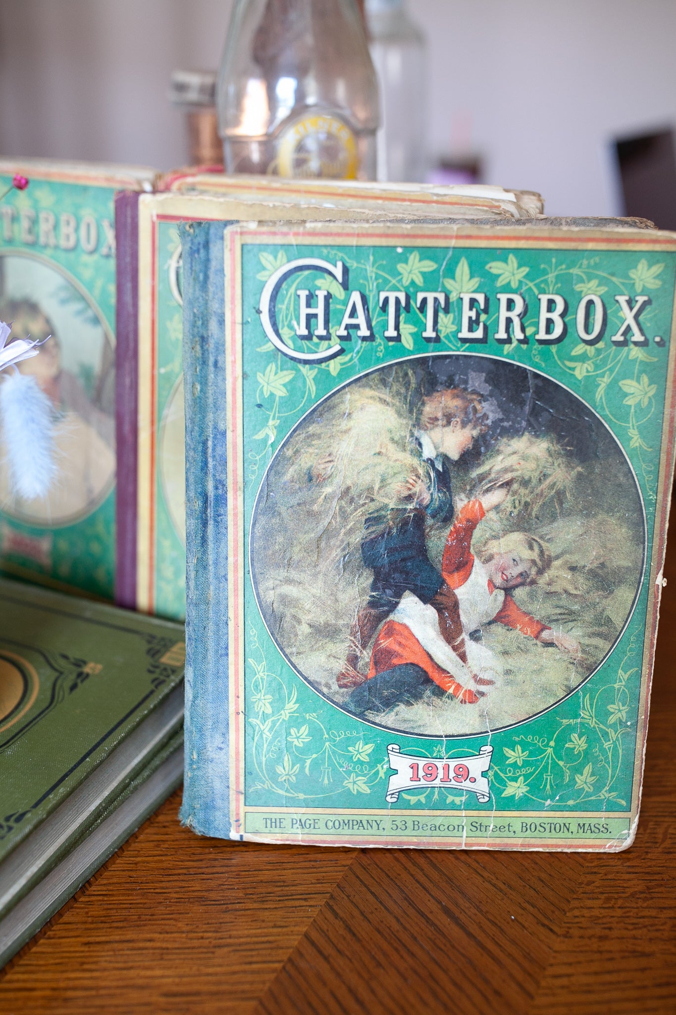 Chatterbox- 1919 The Page Company -Antique Book