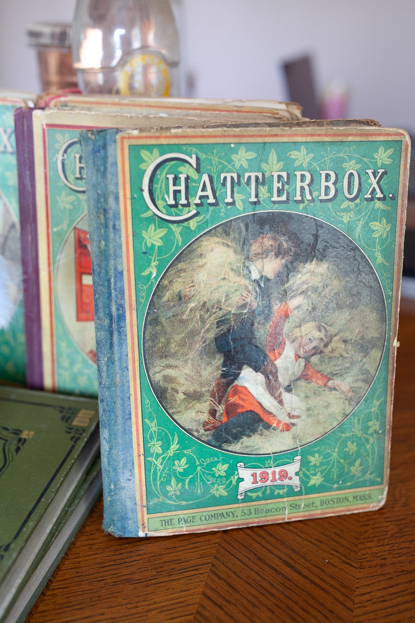 Chatterbox- 1919 The Page Company -Antique Book