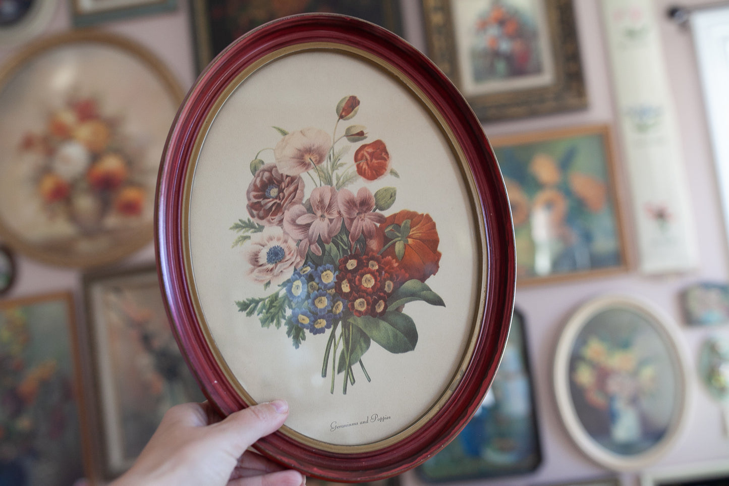 Vintage Floral - Framed Floral