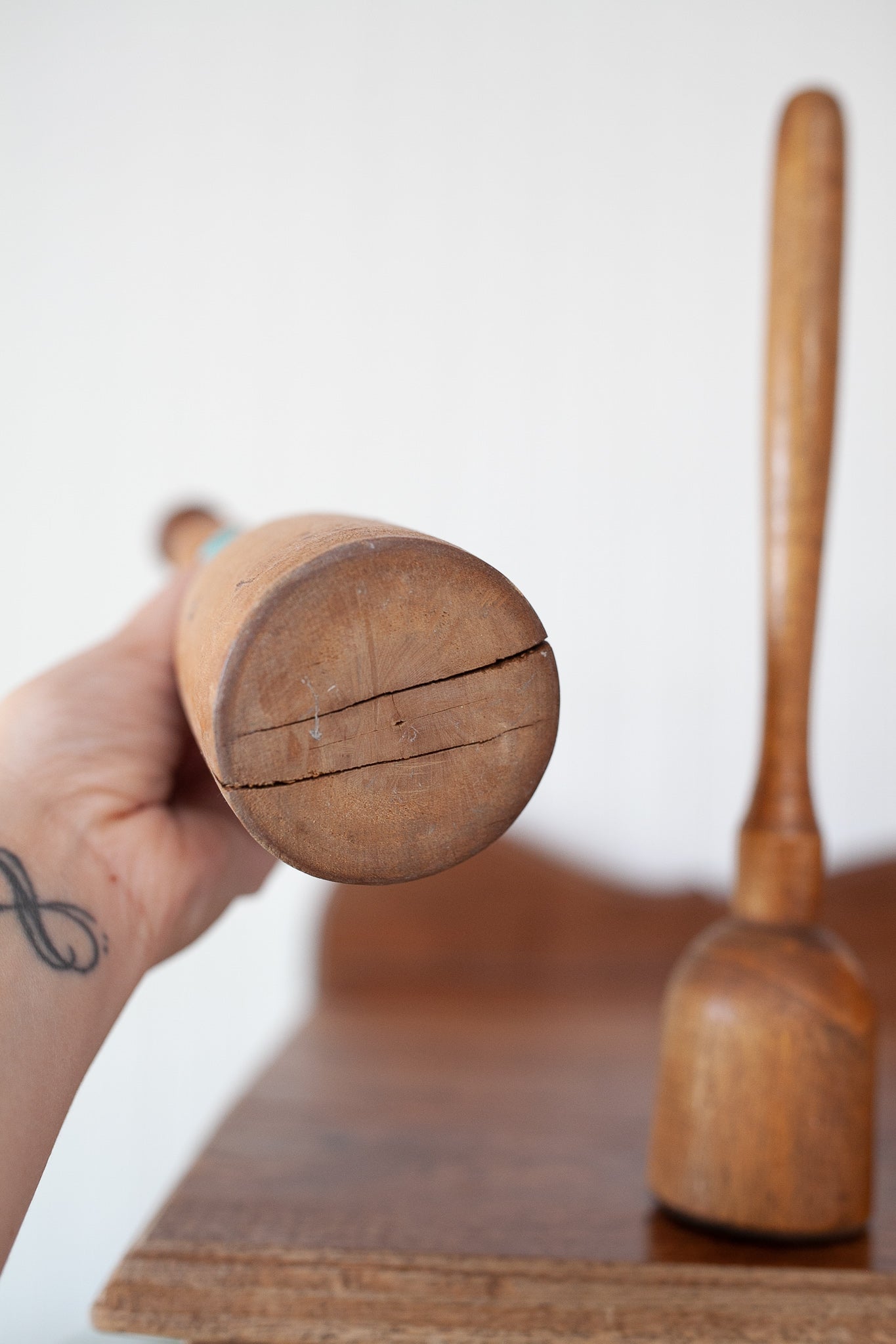 Vintage Wooden Masher