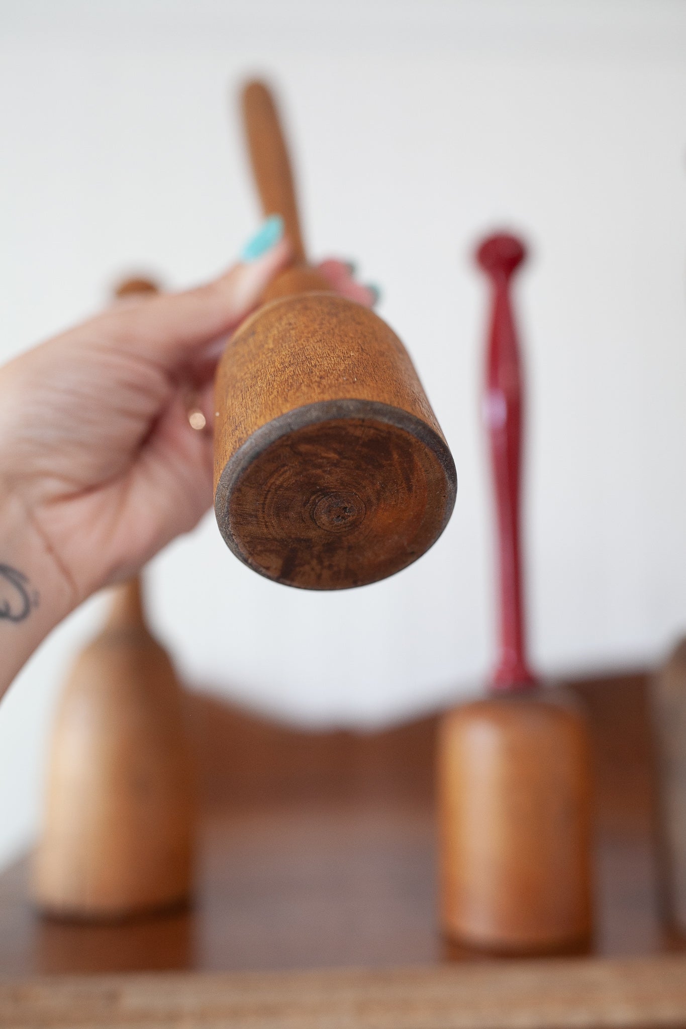 Vintage Wooden Masher