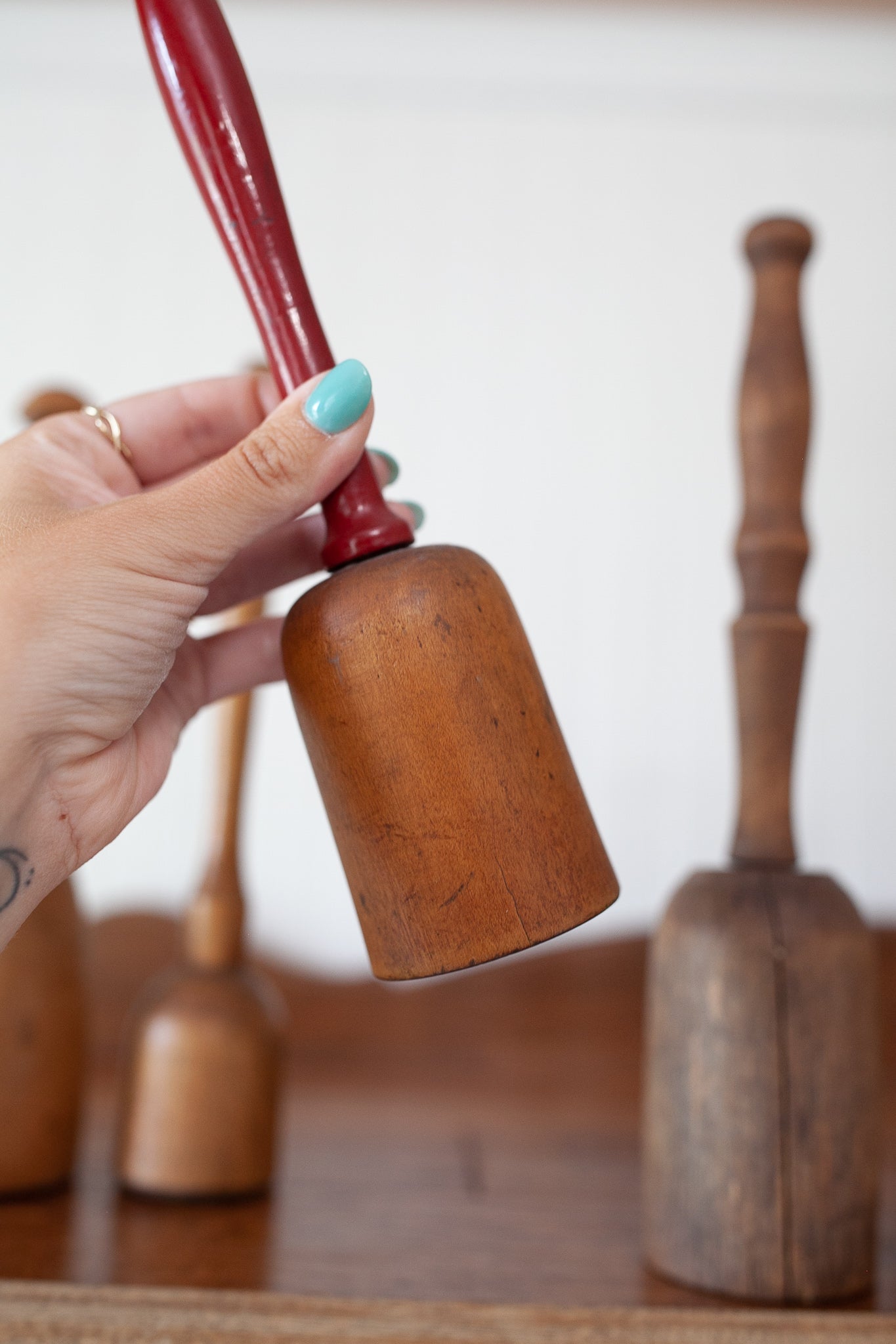 Vintage Wooden Masher