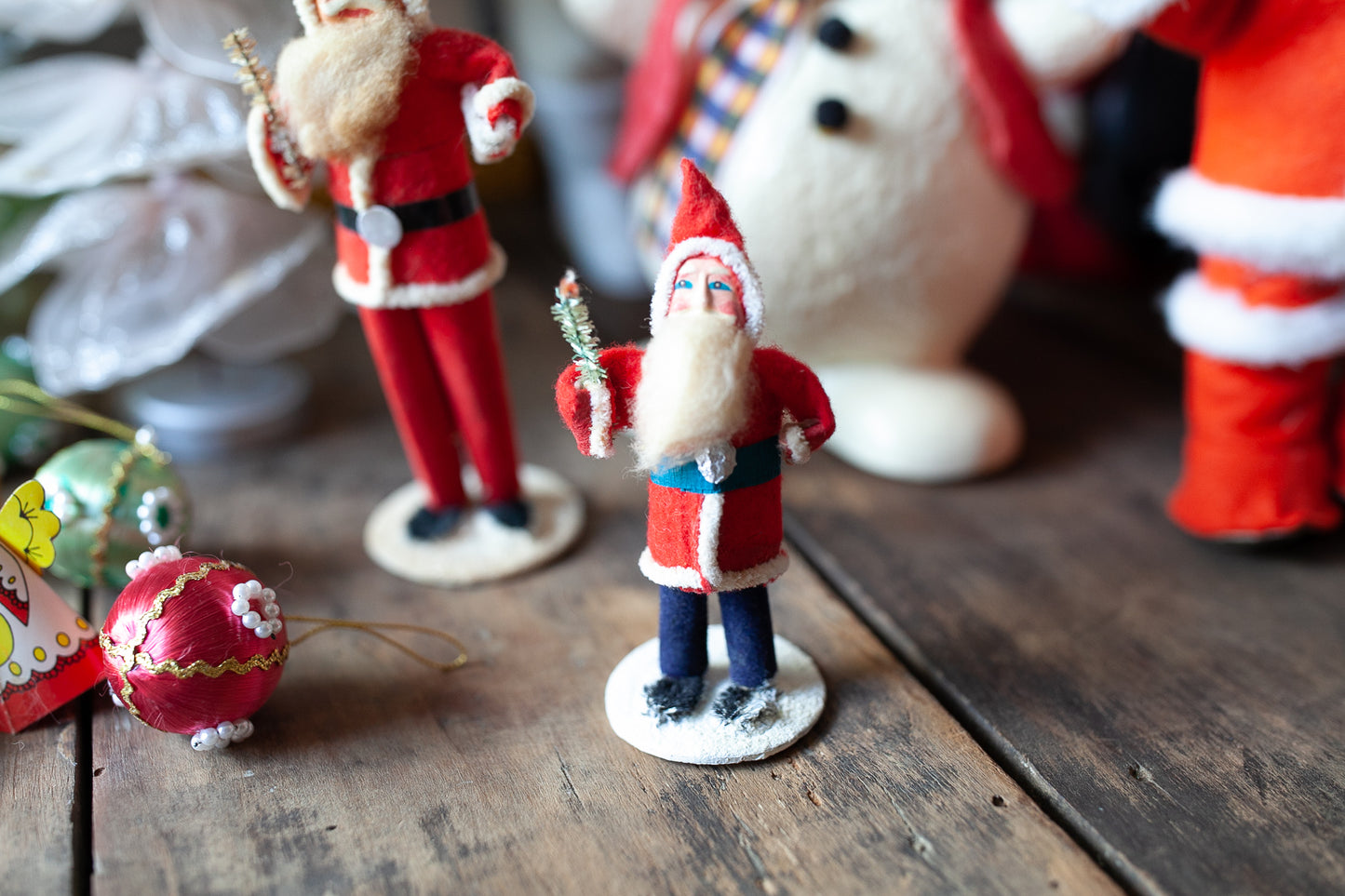 Vintage Santa - Japan Made Santa- Little Santa