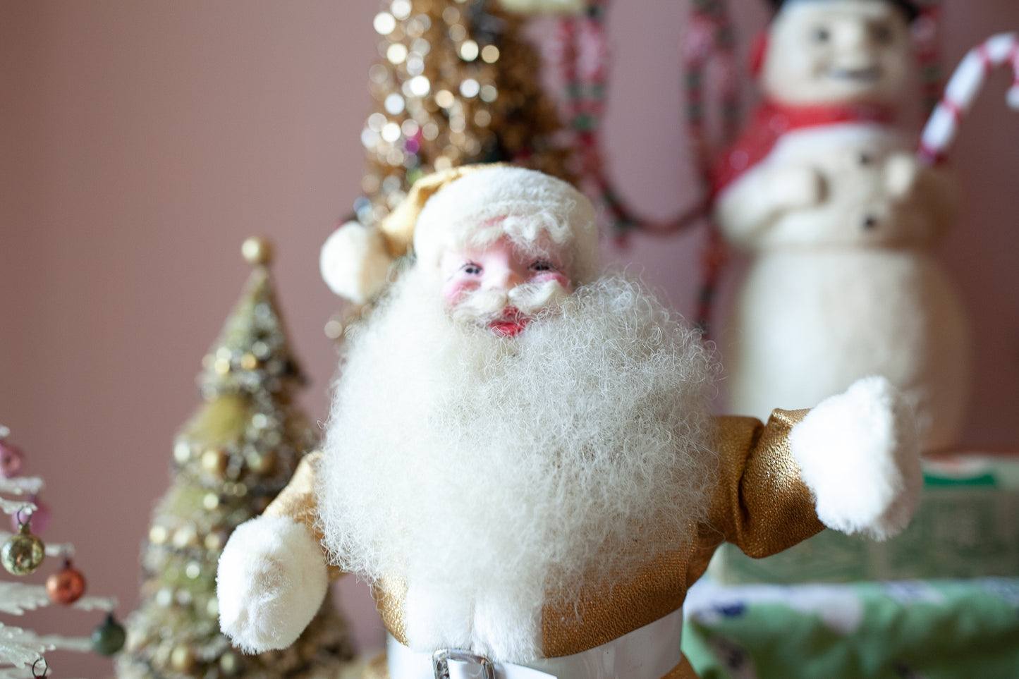 Vintage Harold Gale Santa - Gold Santa