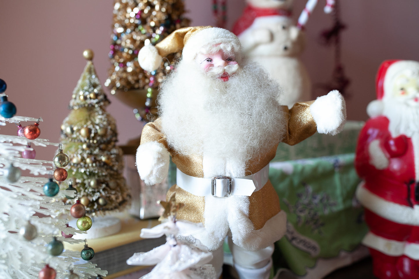 Vintage Harold Gale Santa - Gold Santa