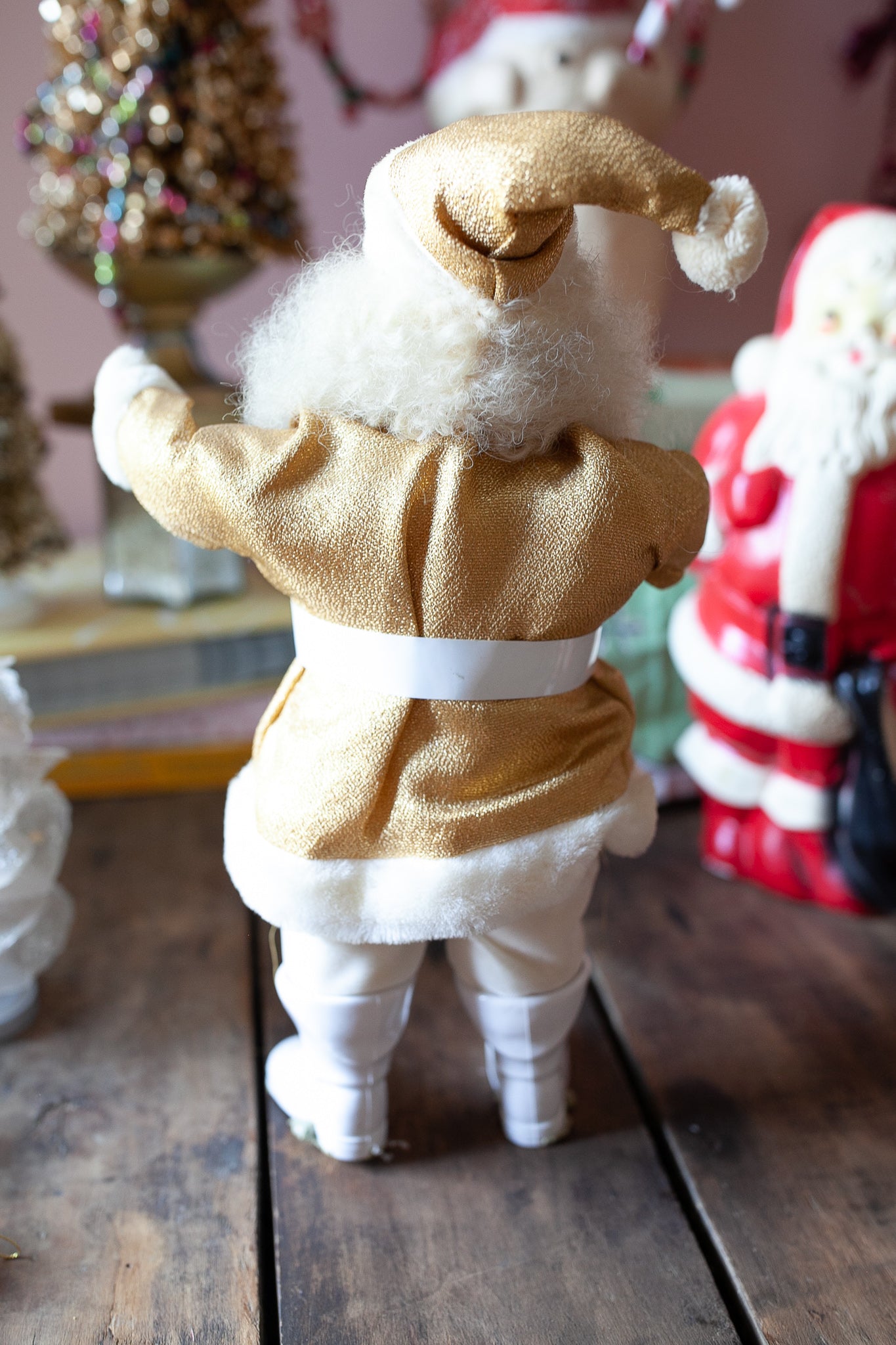 Vintage Harold Gale Santa - Gold Santa