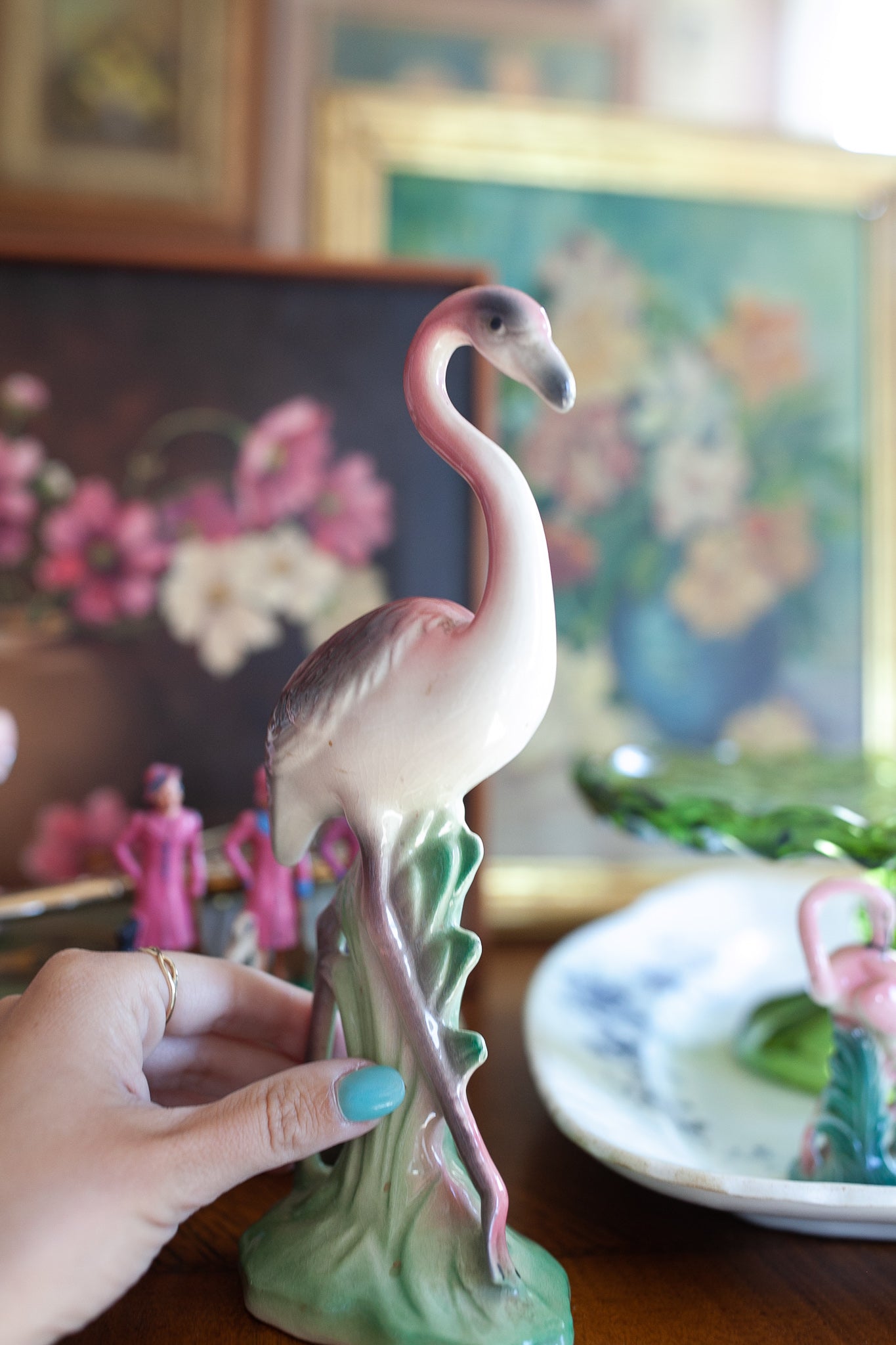 Vintage Pink Flamingo - Flamingo