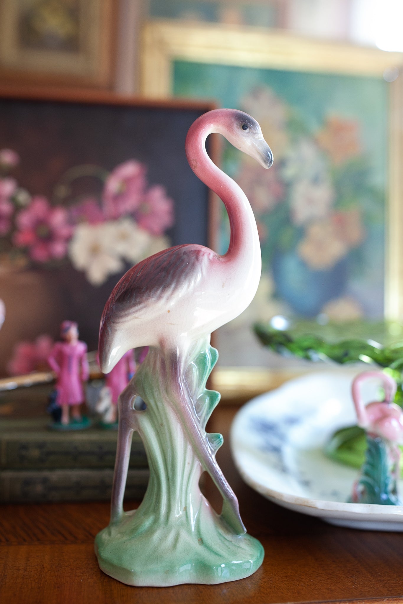 Vintage Pink Flamingo - Flamingo