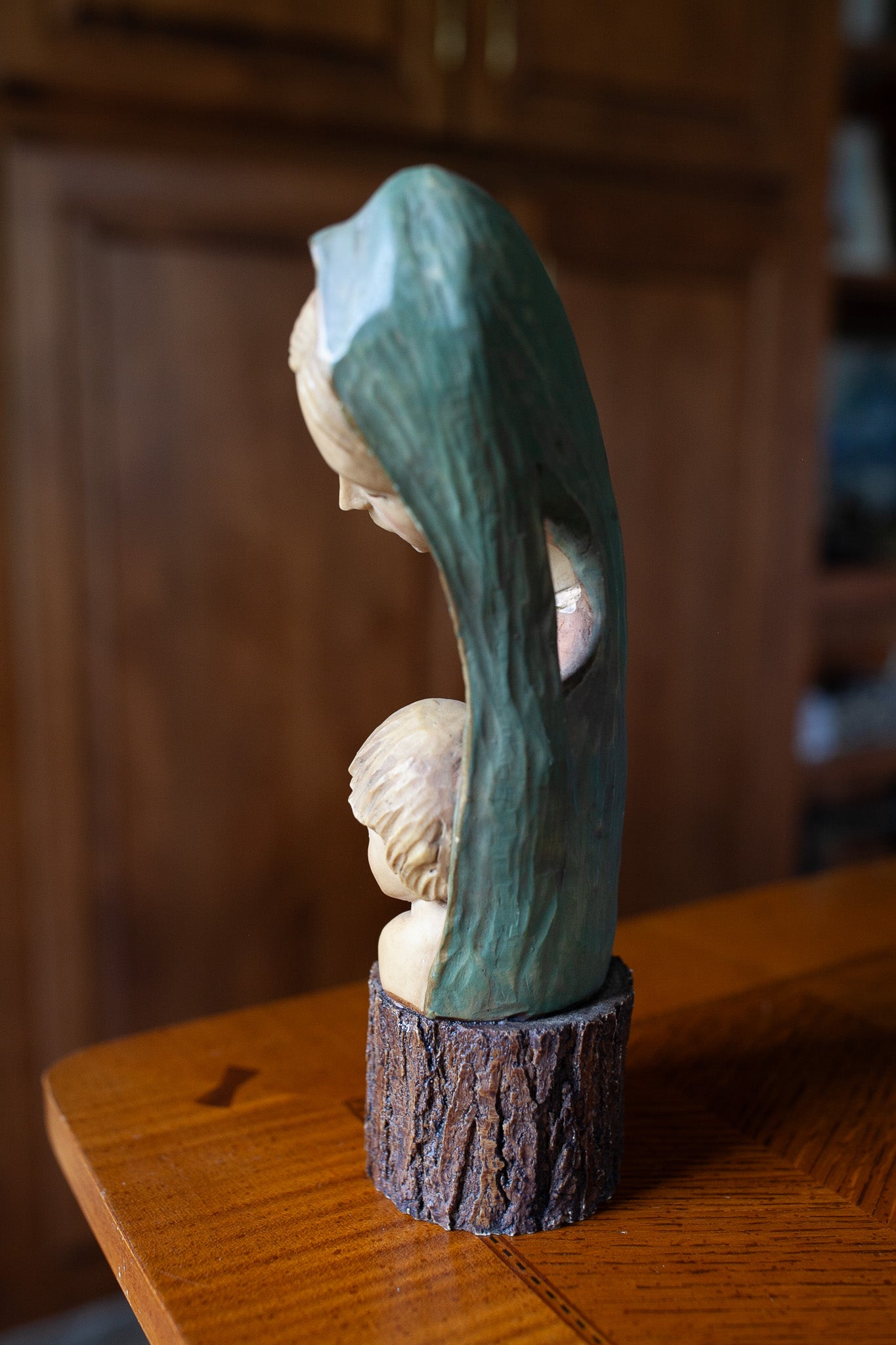 Vintage Mary and Jesus Statue- Madonna and Child -Made in Italy