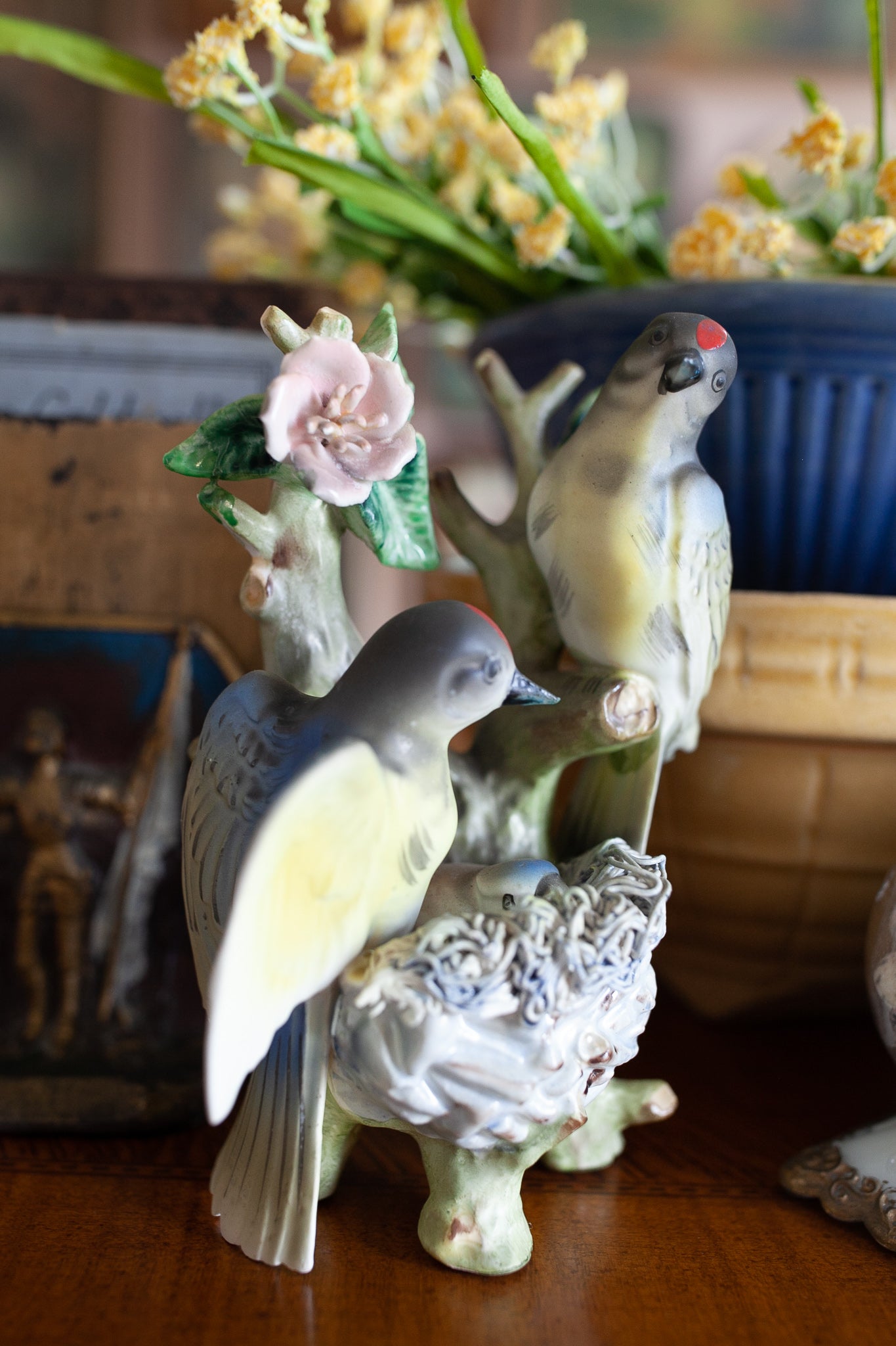 Vintage Bird Statue