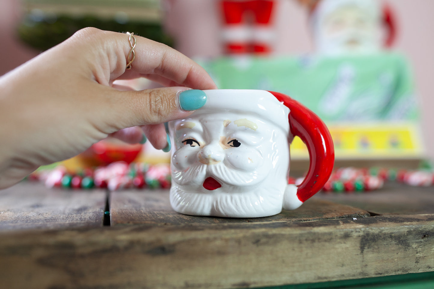 Vintage Santa Mug - Santa