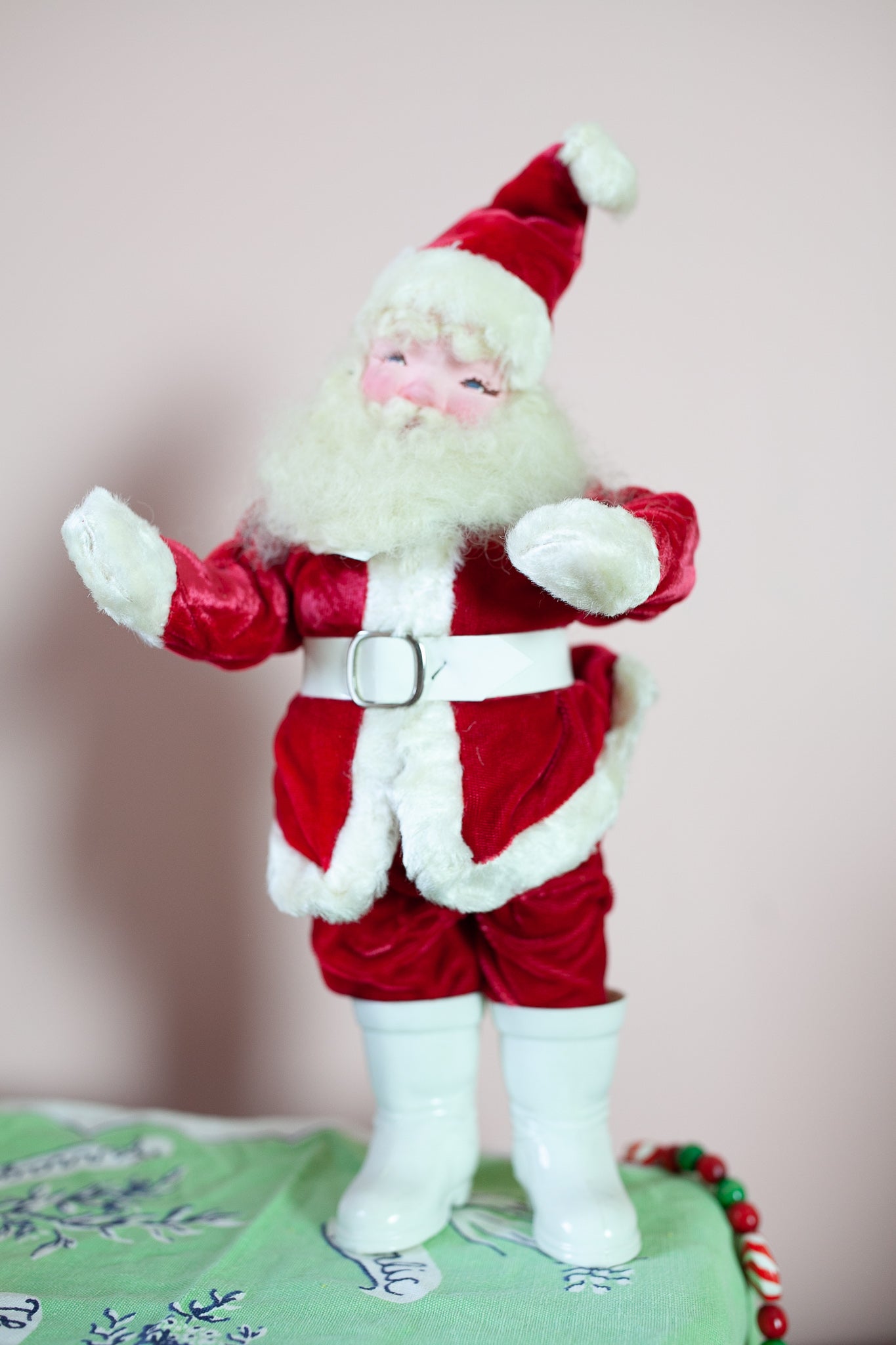 Vintage Harold Gale Santa - Red and White Santa