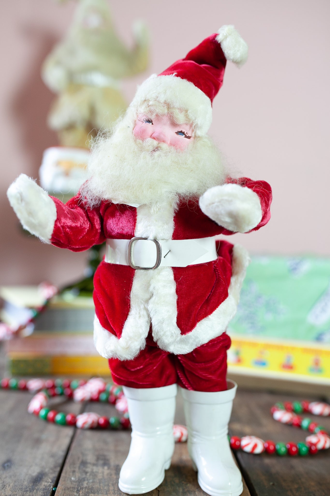 Vintage Harold Gale Santa - Red and White Santa