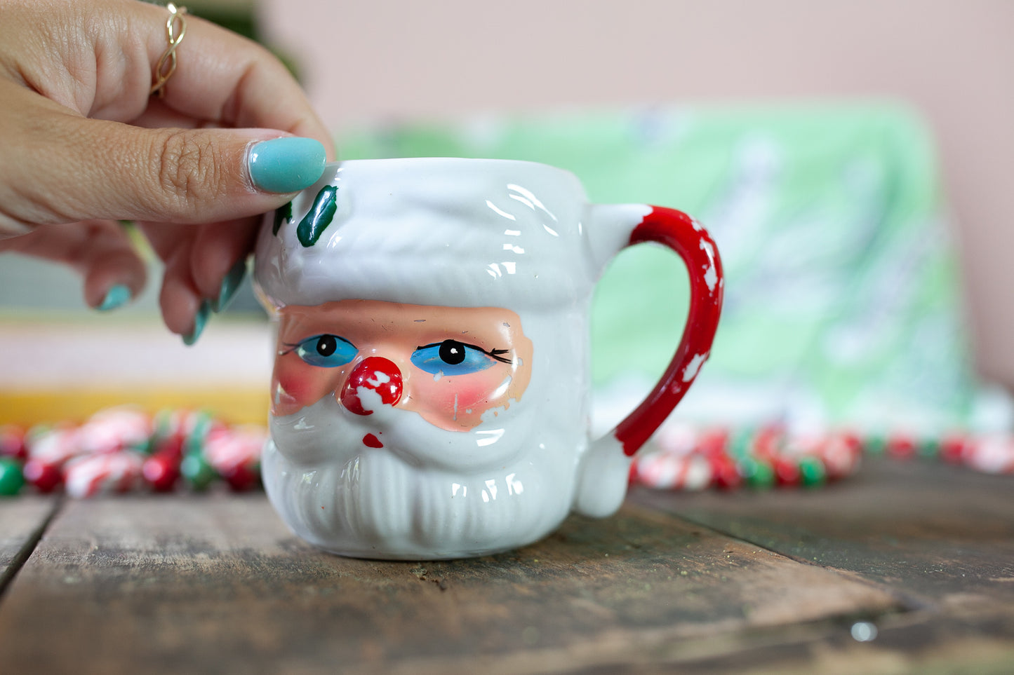 Santa Mug - Vintage Santa Mug