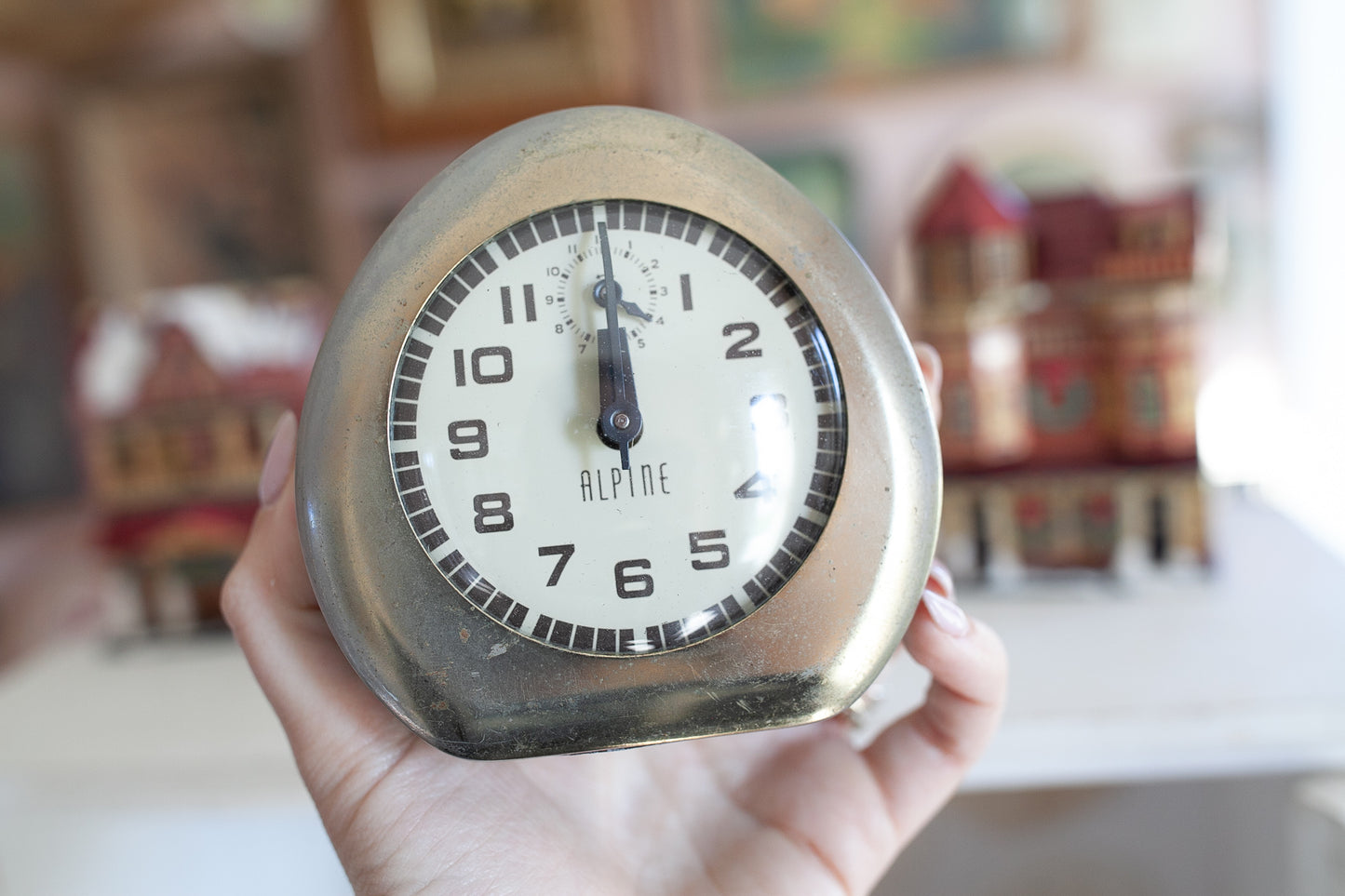 Vintage Retro Clock - Alpine Clock MCM