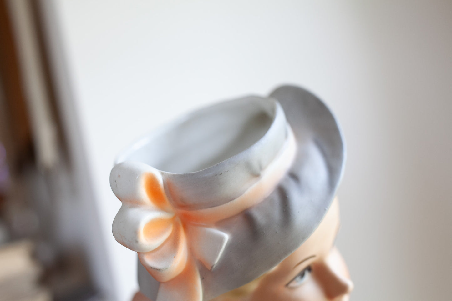 Vintage Lady Head Vase- Relpo Head 2054