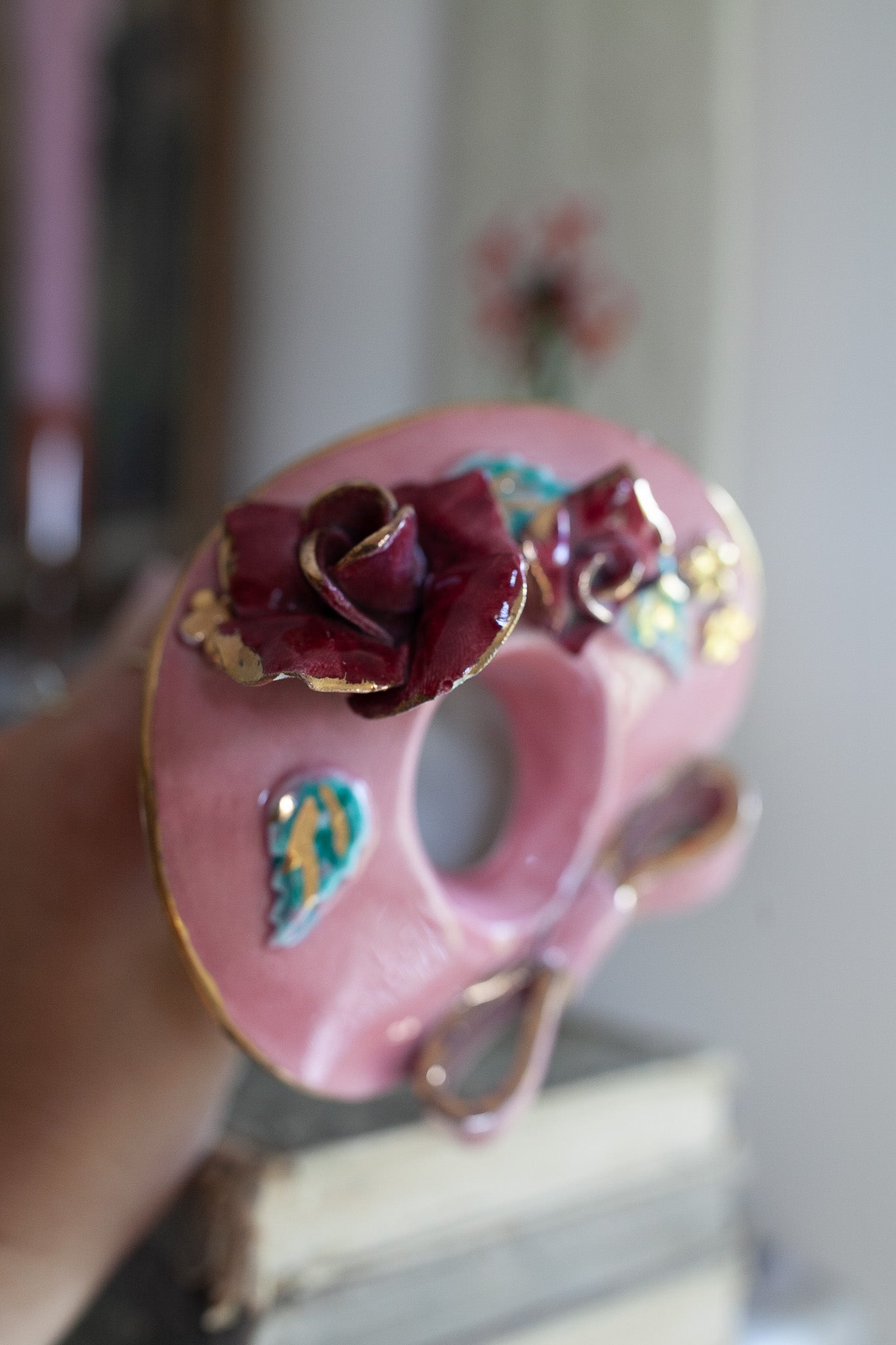 Vintage Lady Head Vase- Glamour Girl