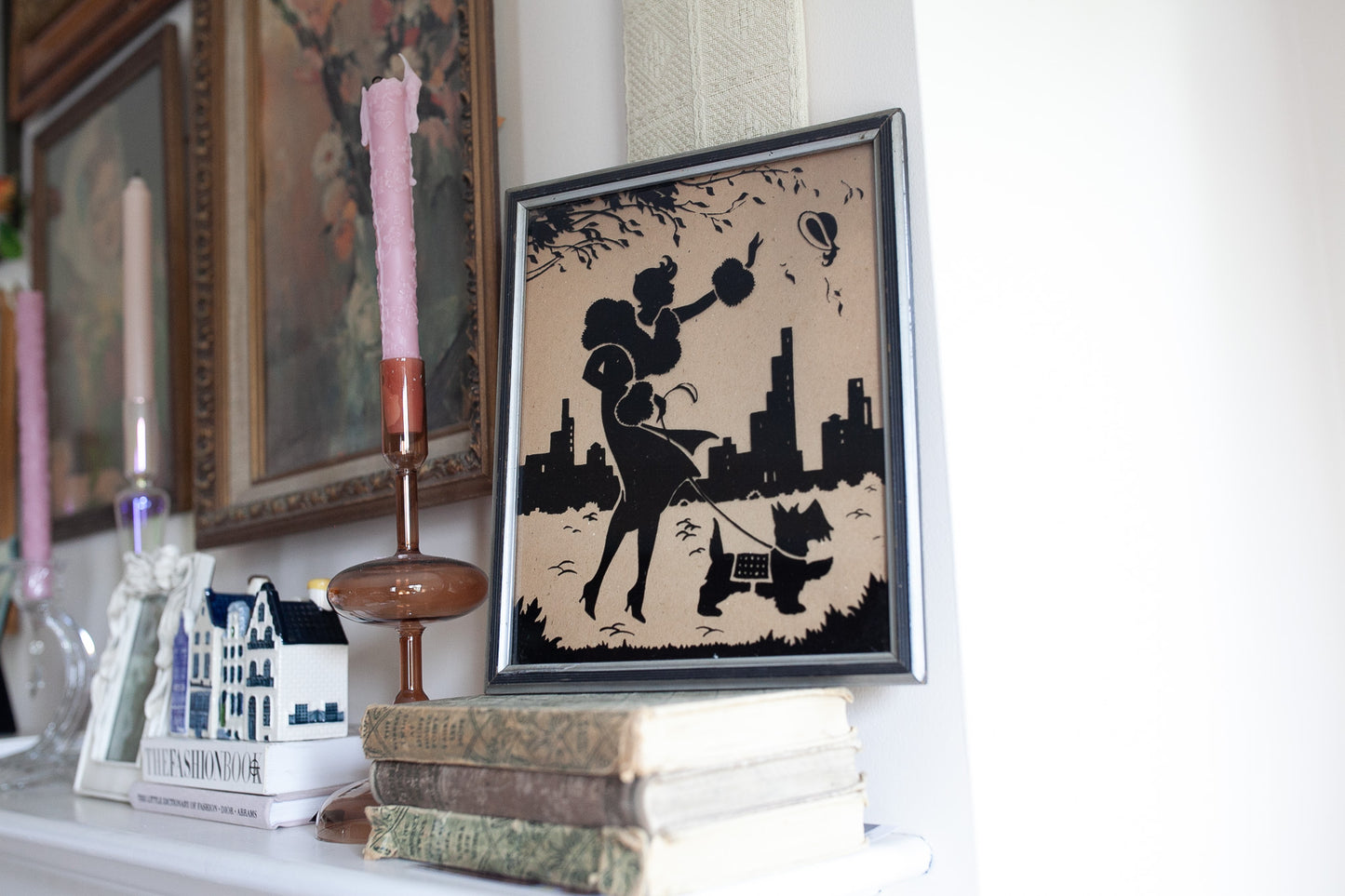 Vintage Silhouette Picture -Artwork