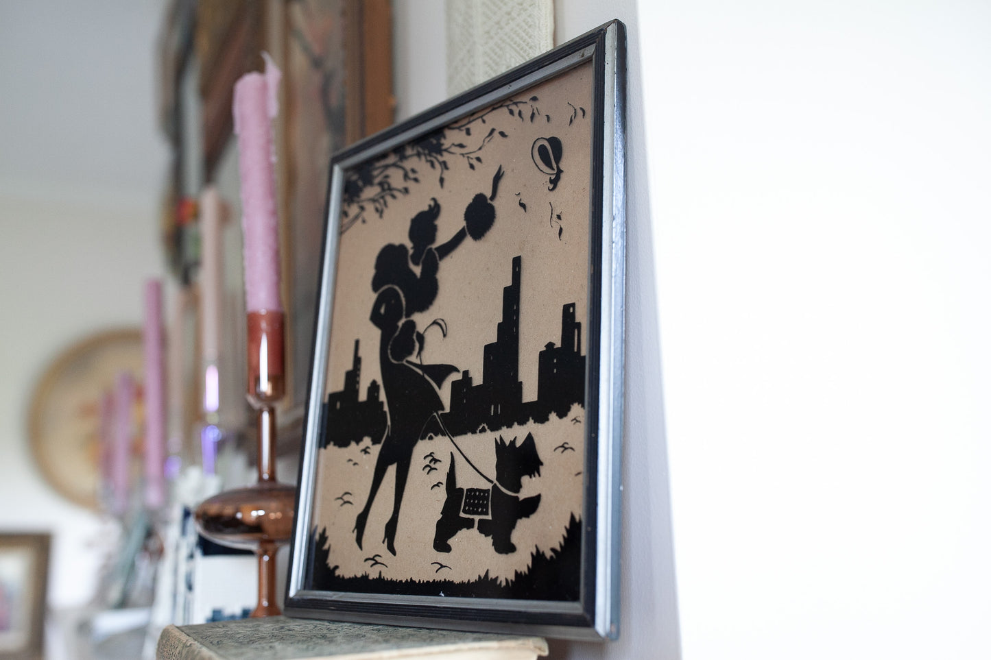 Vintage Silhouette Picture -Artwork