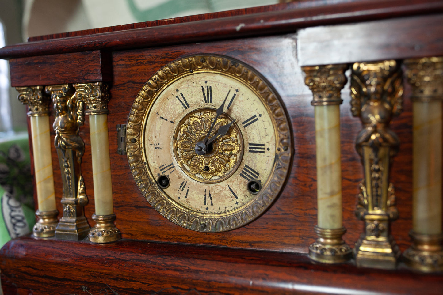 Antique Clock - Not Working Mantle Clock