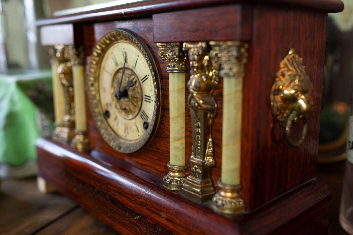 Antique Clock - Not Working Mantle Clock