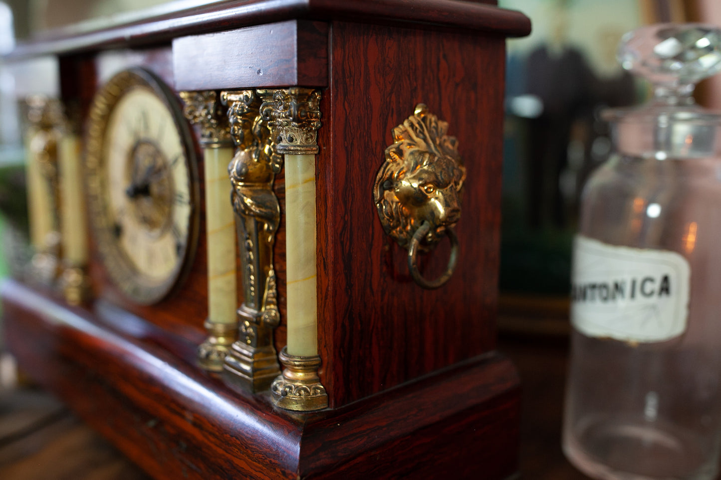 Antique Clock - Not Working Mantle Clock