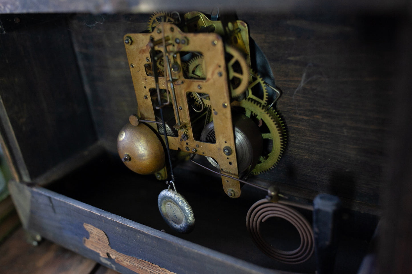 Antique Clock - Not Working Mantle Clock