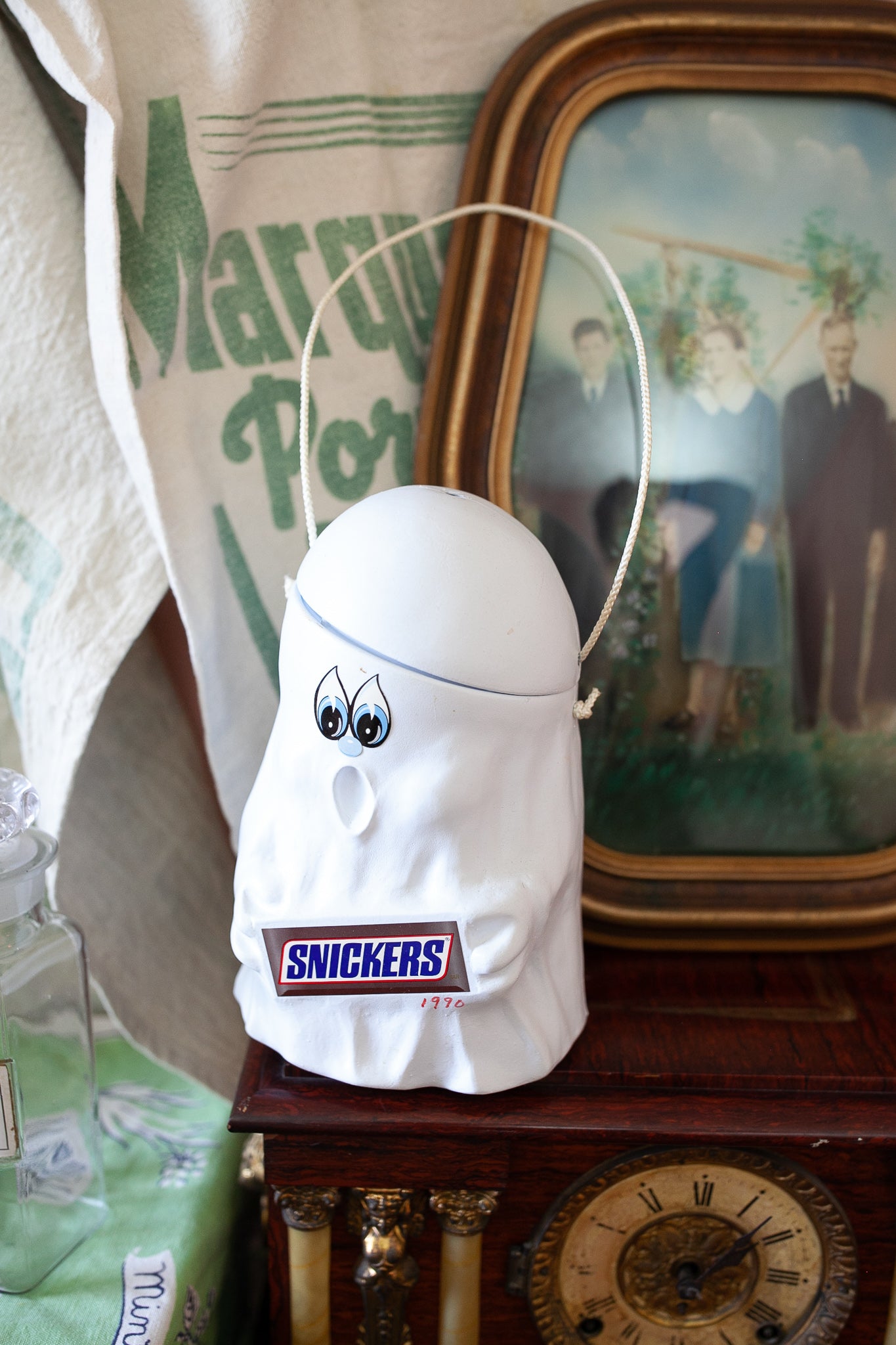 Ghost- Snickers Ghost from the 1990's- Vintage Halloween