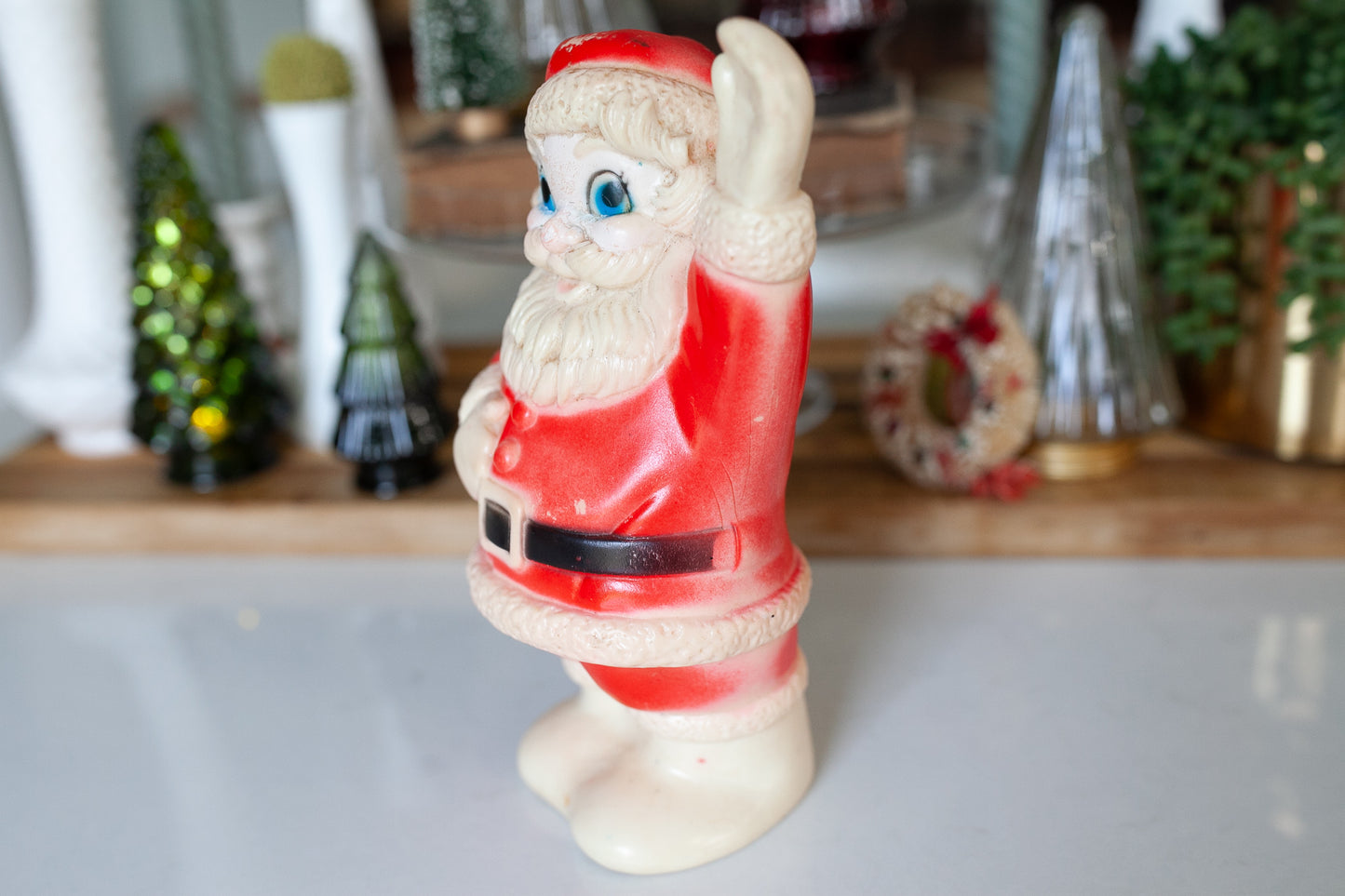 Vintage Santa -Santa Claus -Sanitoy Squeaky Toy