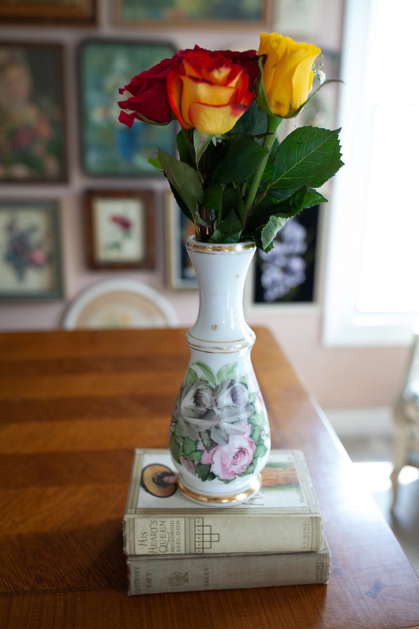 Vintage Vase- Floral Vase