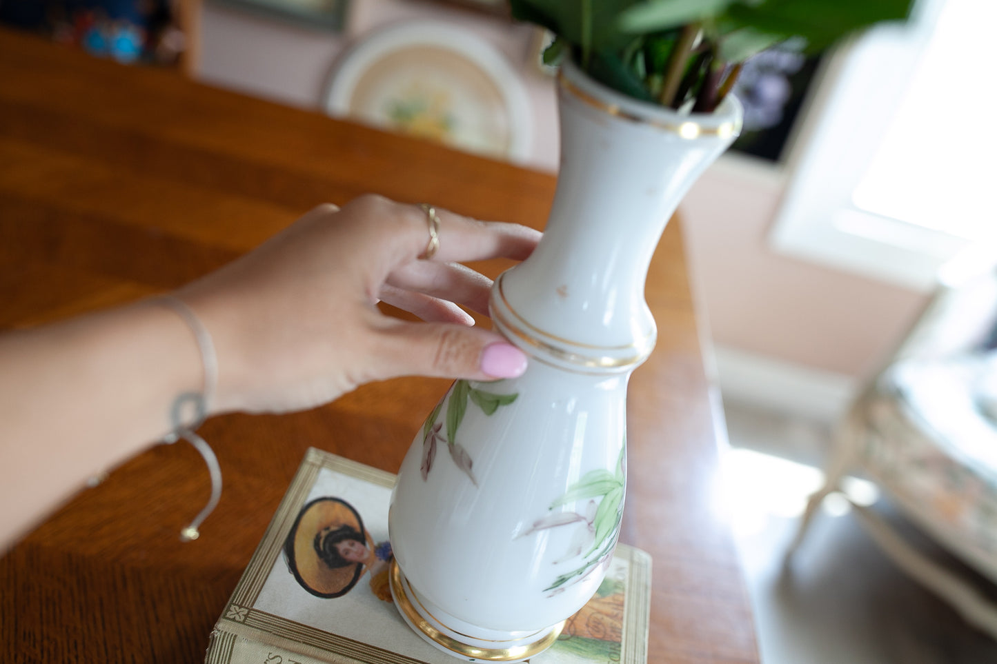 Vintage Vase- Floral Vase