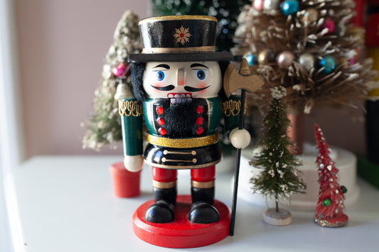 Vintage Wooden Nutcracker- Nutcracker