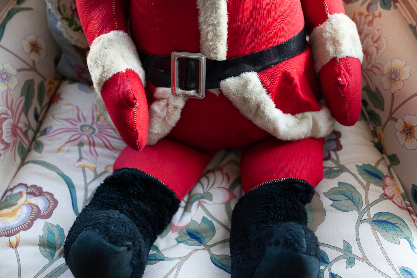 Vintage Santa- Large Masked Santa - Vintage Christmas