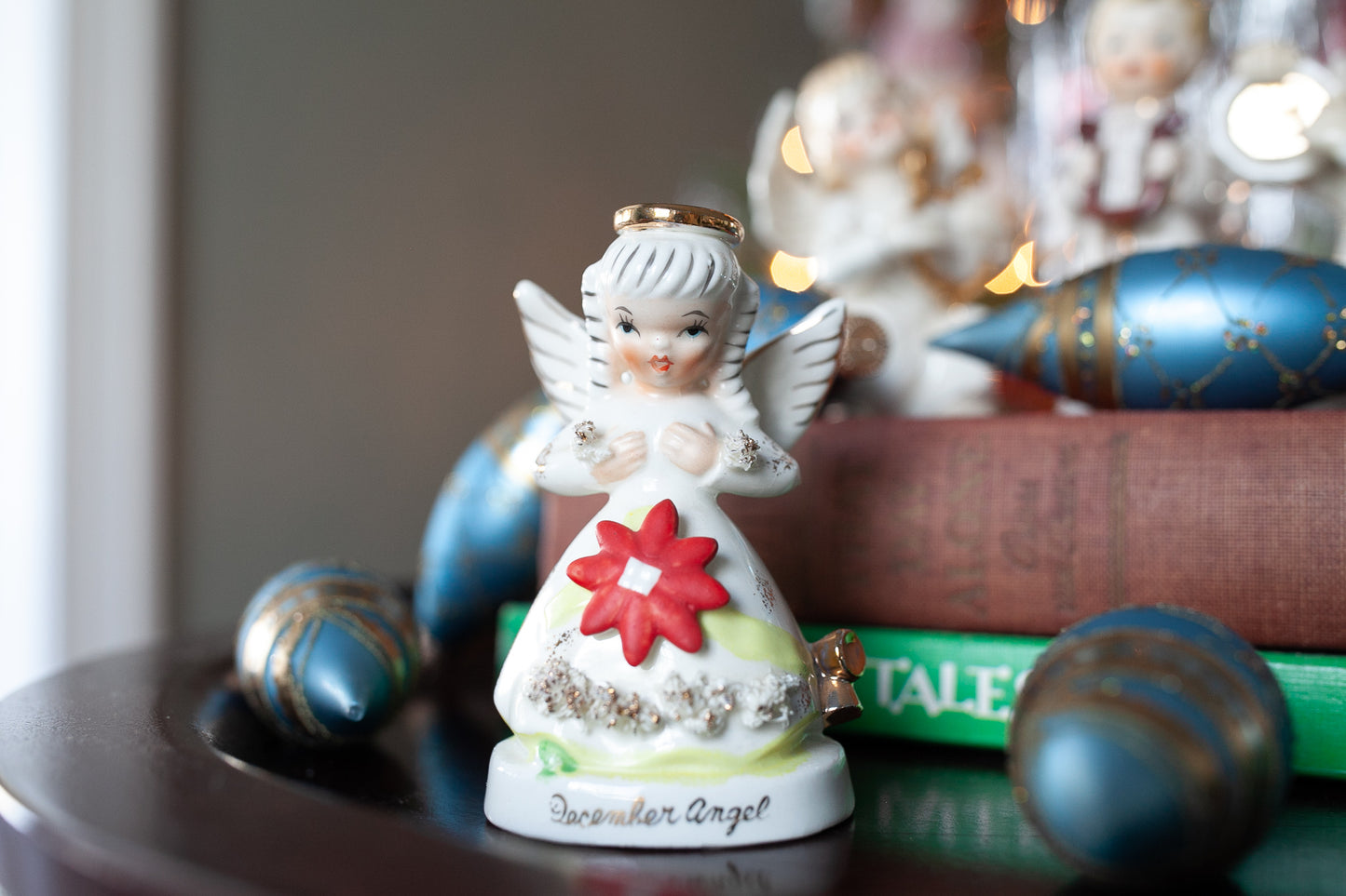 Vintage Angel - December Angel -Napcoware Angel